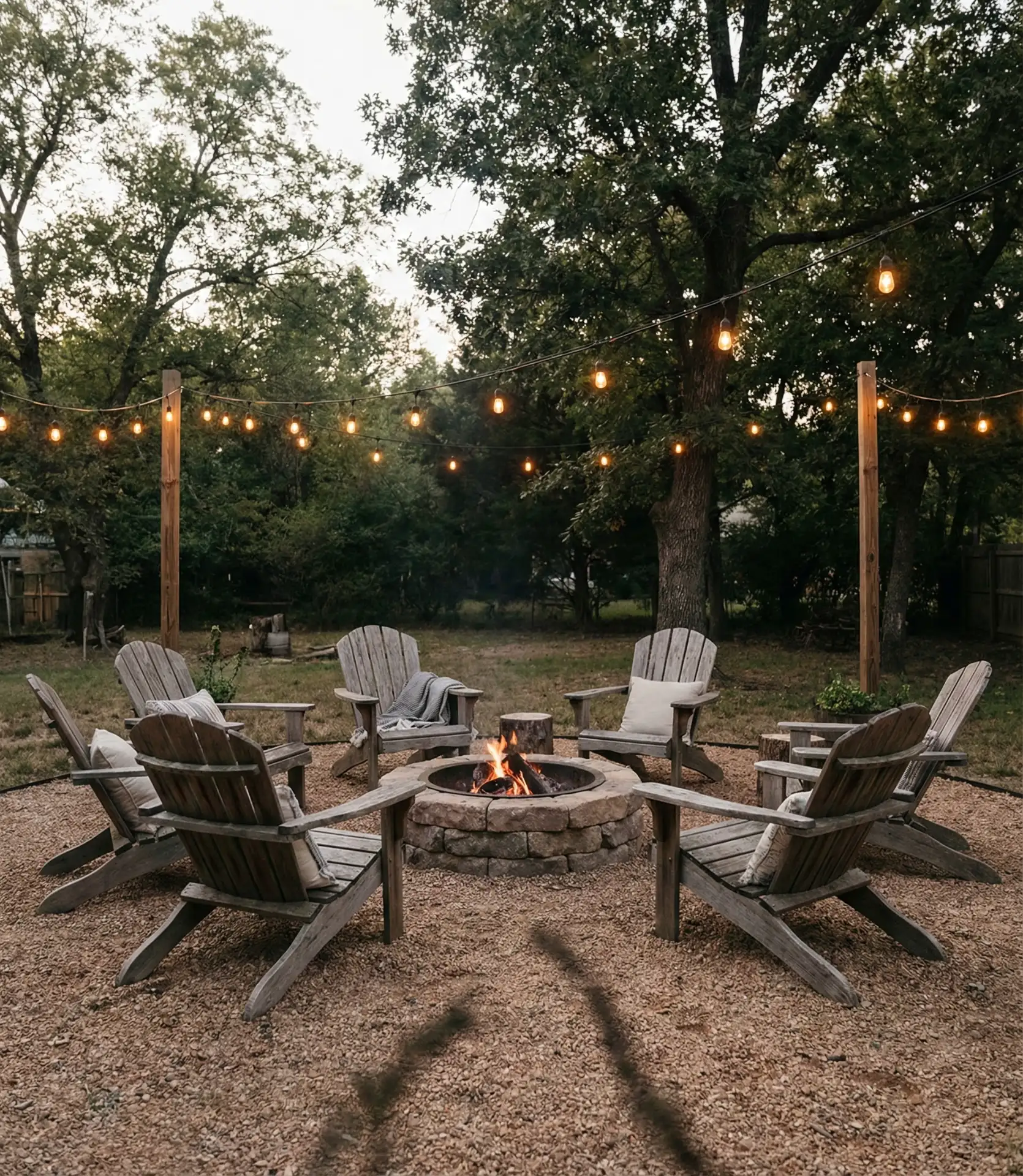 Gravel Fire Pit Zone 1