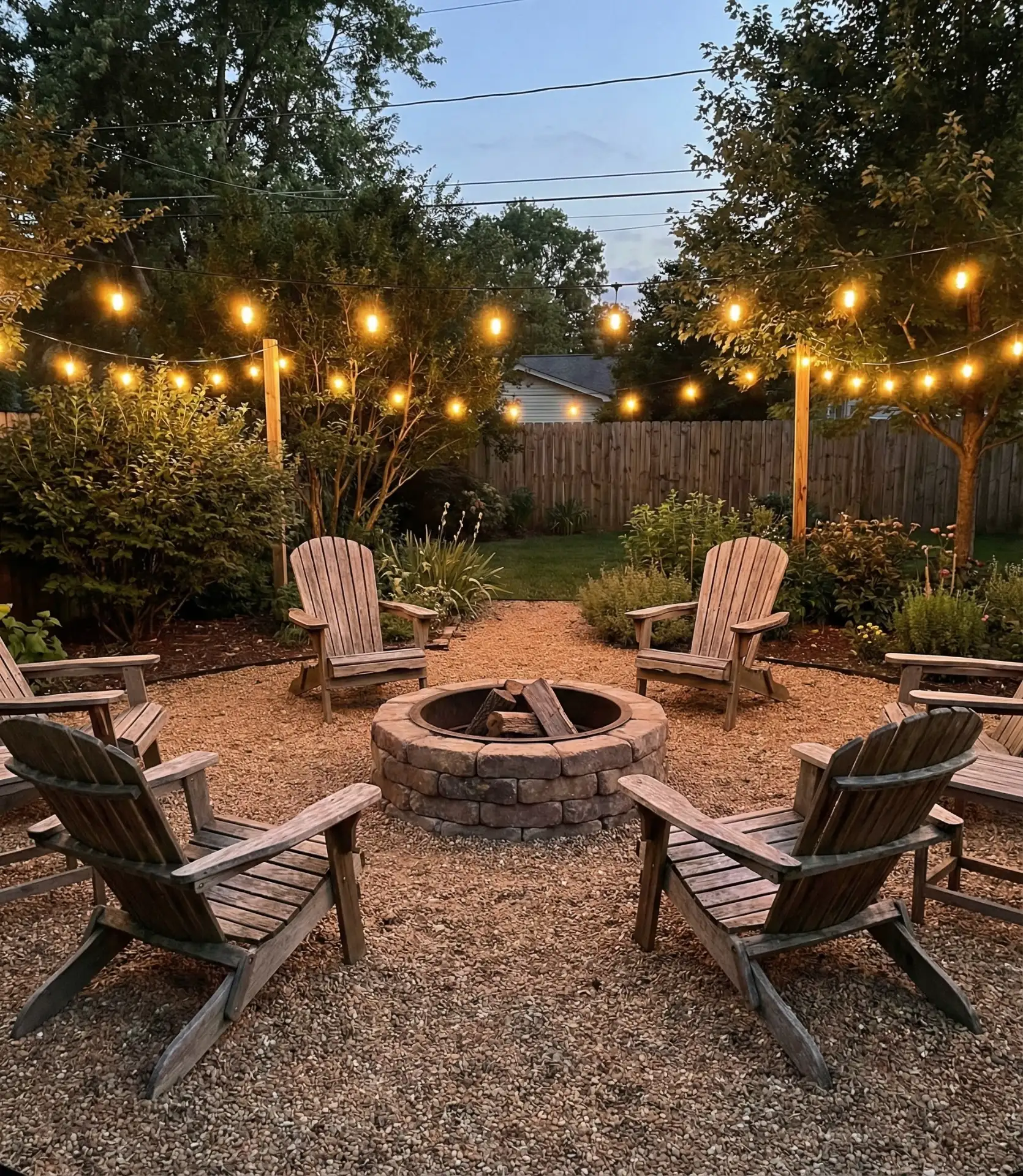 Gravel Fire Pit Zone 2