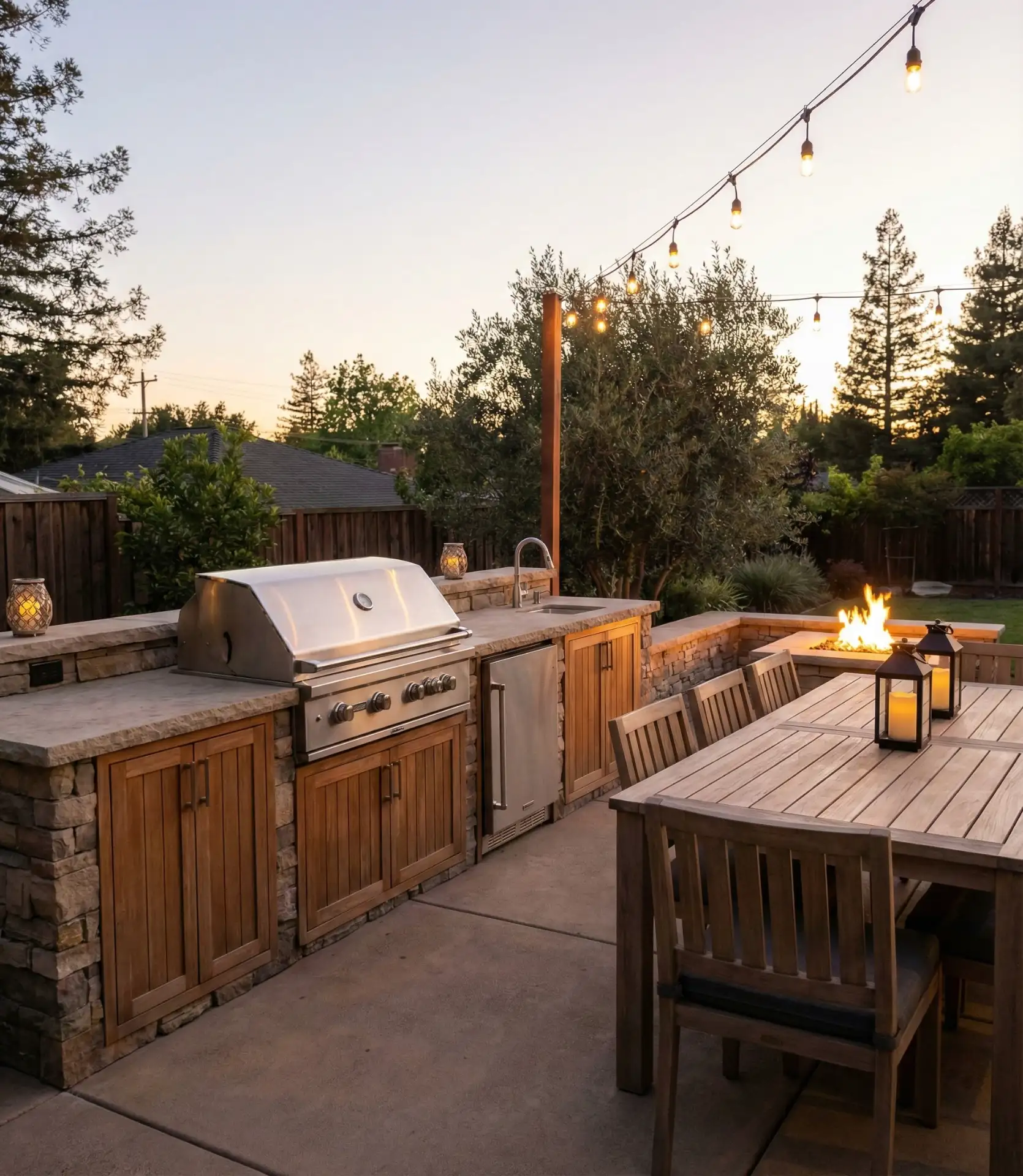 Grill Station Dining Zone 2