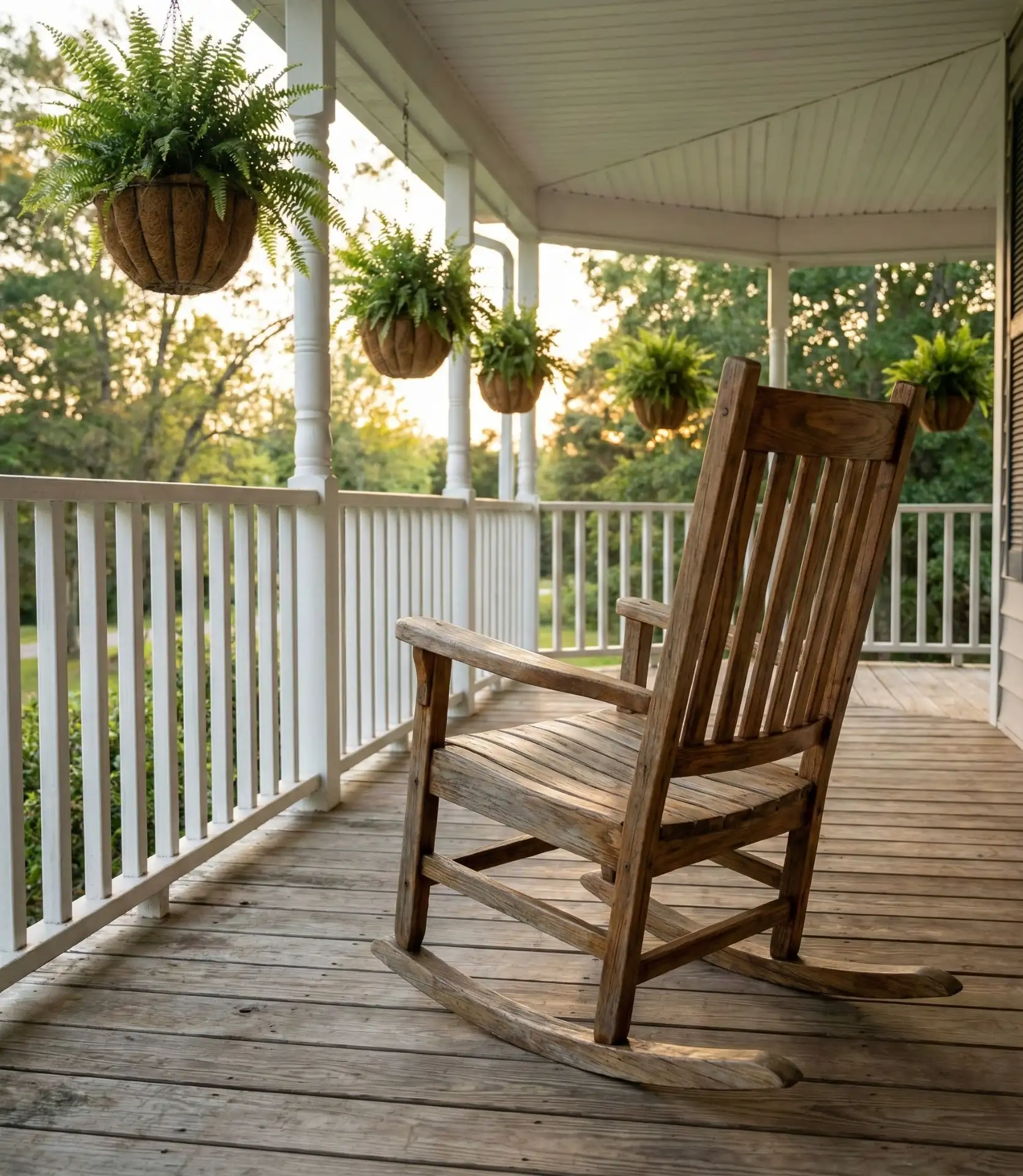 Handcrafted Wooden Rockers with Rustic Character 2