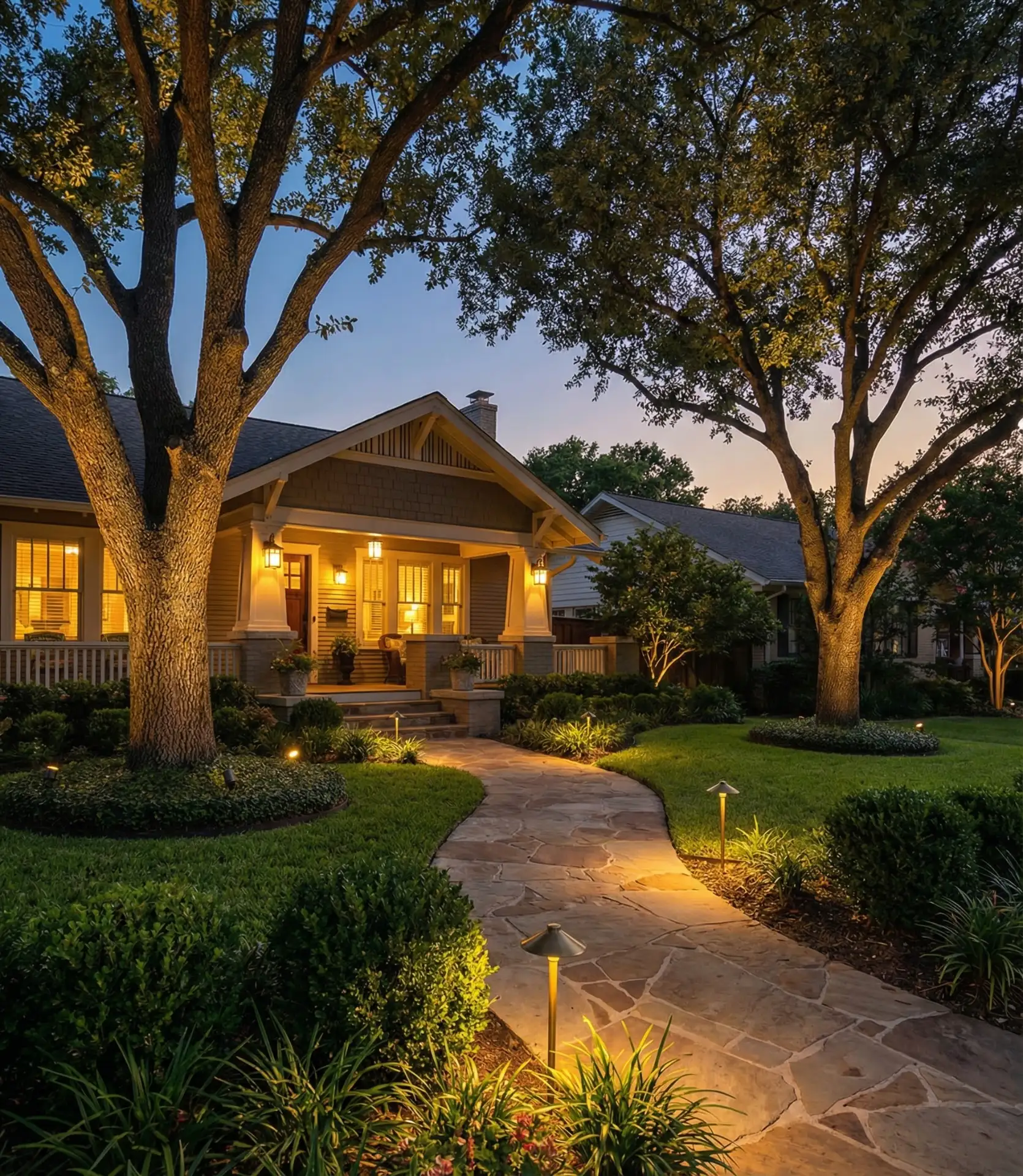 Illuminated Landscape Lighting Design 1