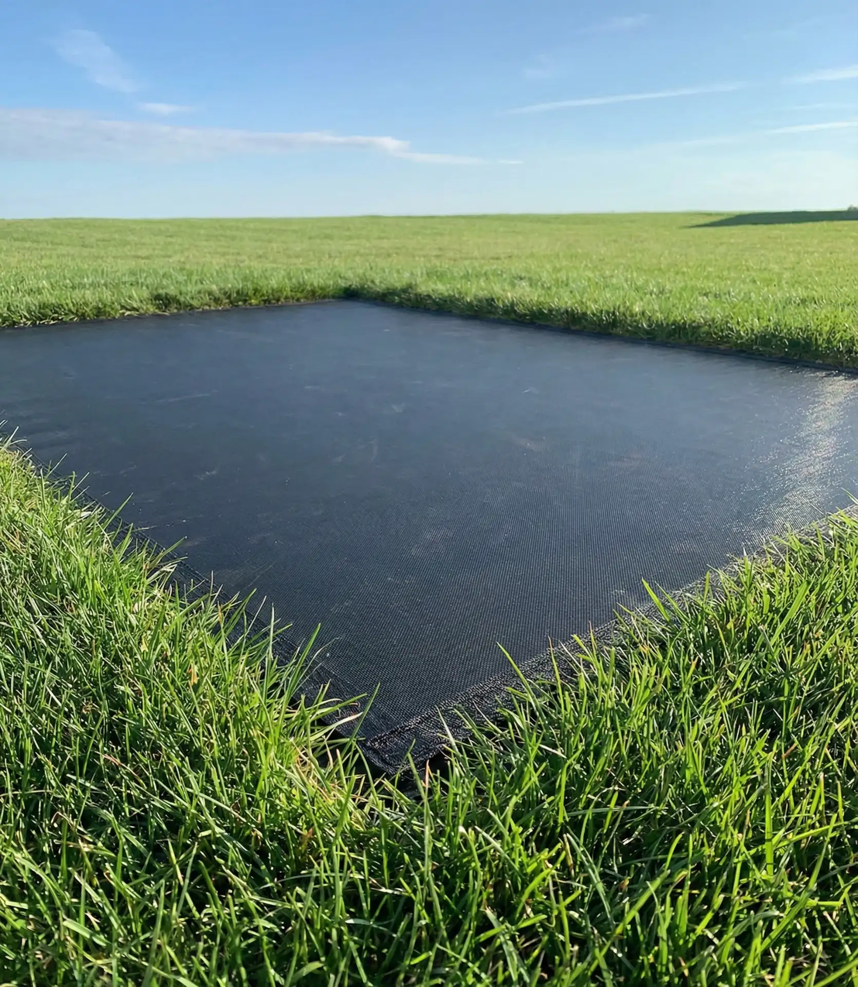 In-Ground Trampoline Installation 2