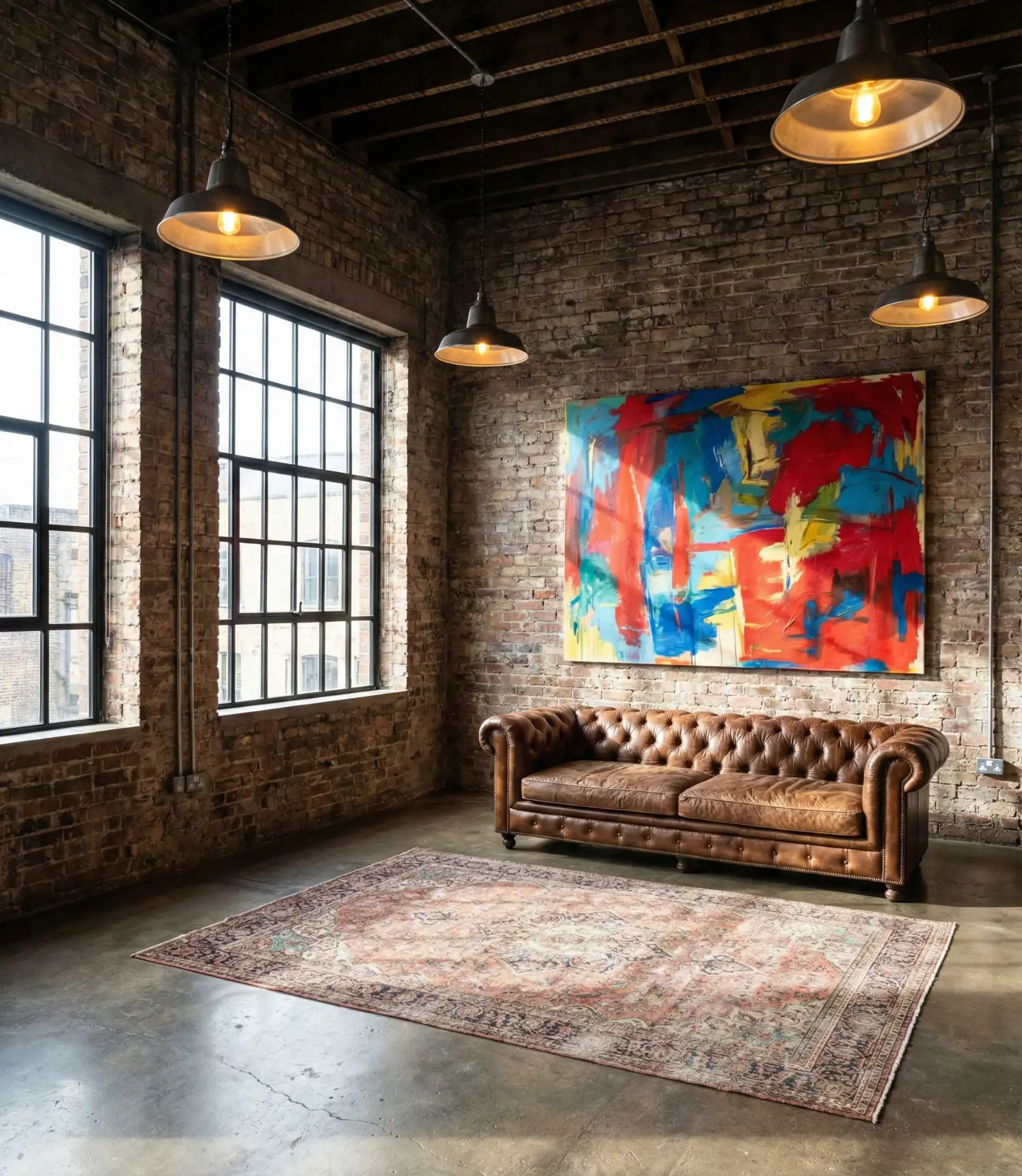 Industrial Loft With Artistic Edge 2