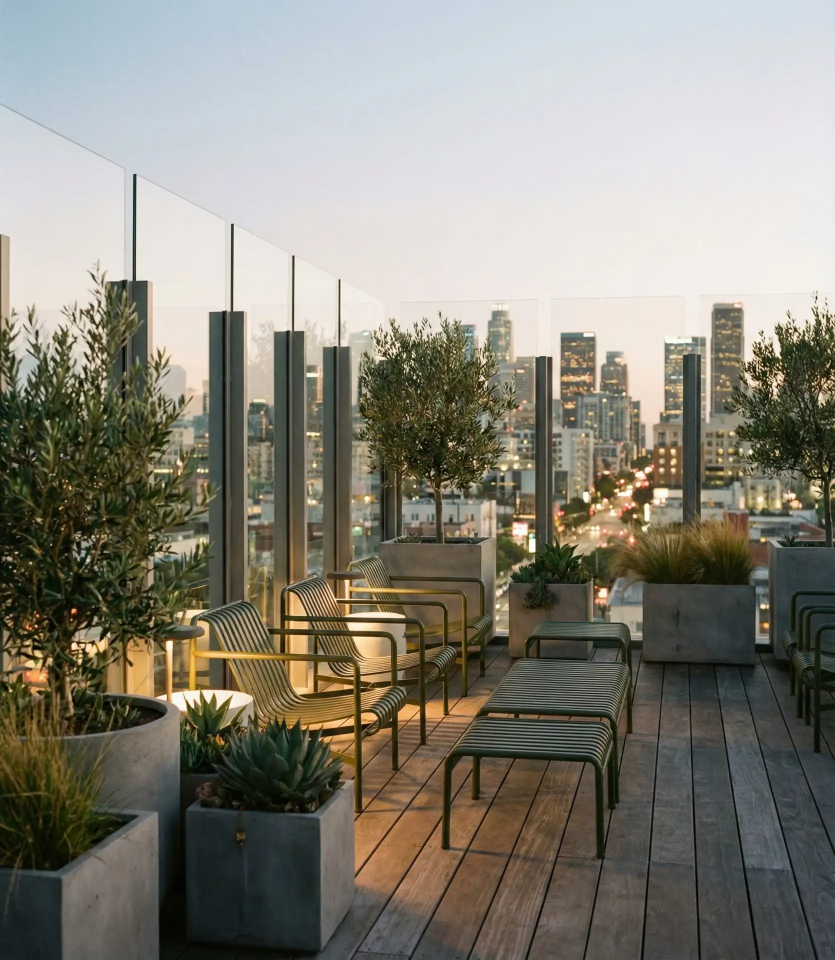 Industrial Urban Rooftop Deck 1