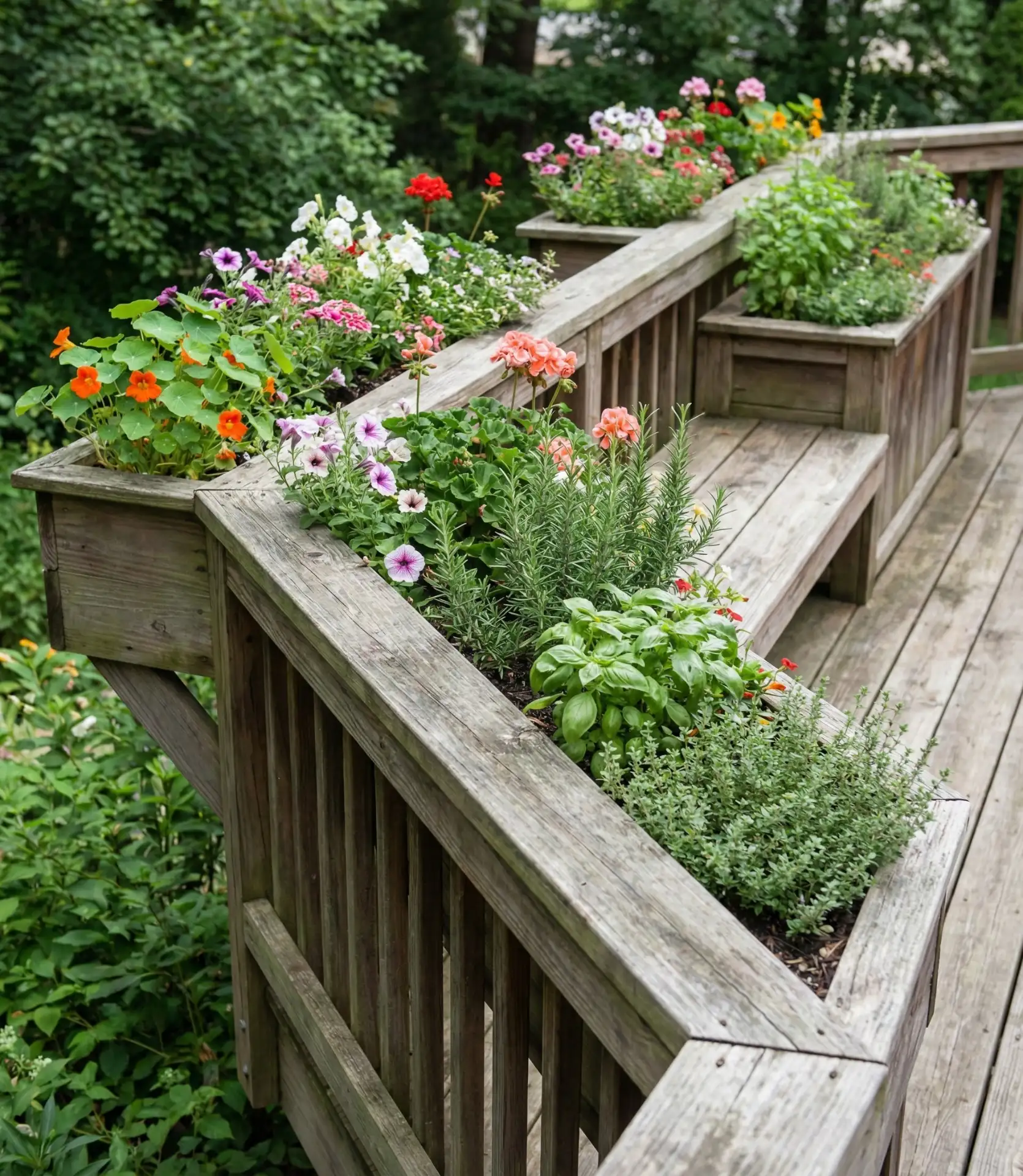 Integrated Planter Boxes as Railings 2
