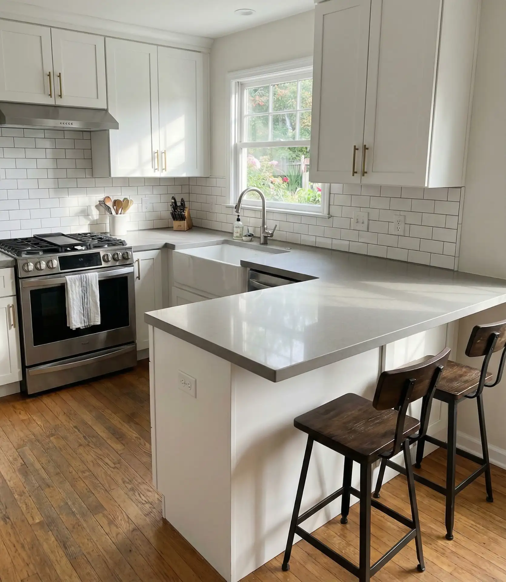 L-Shaped Counter Embracing Dining 1