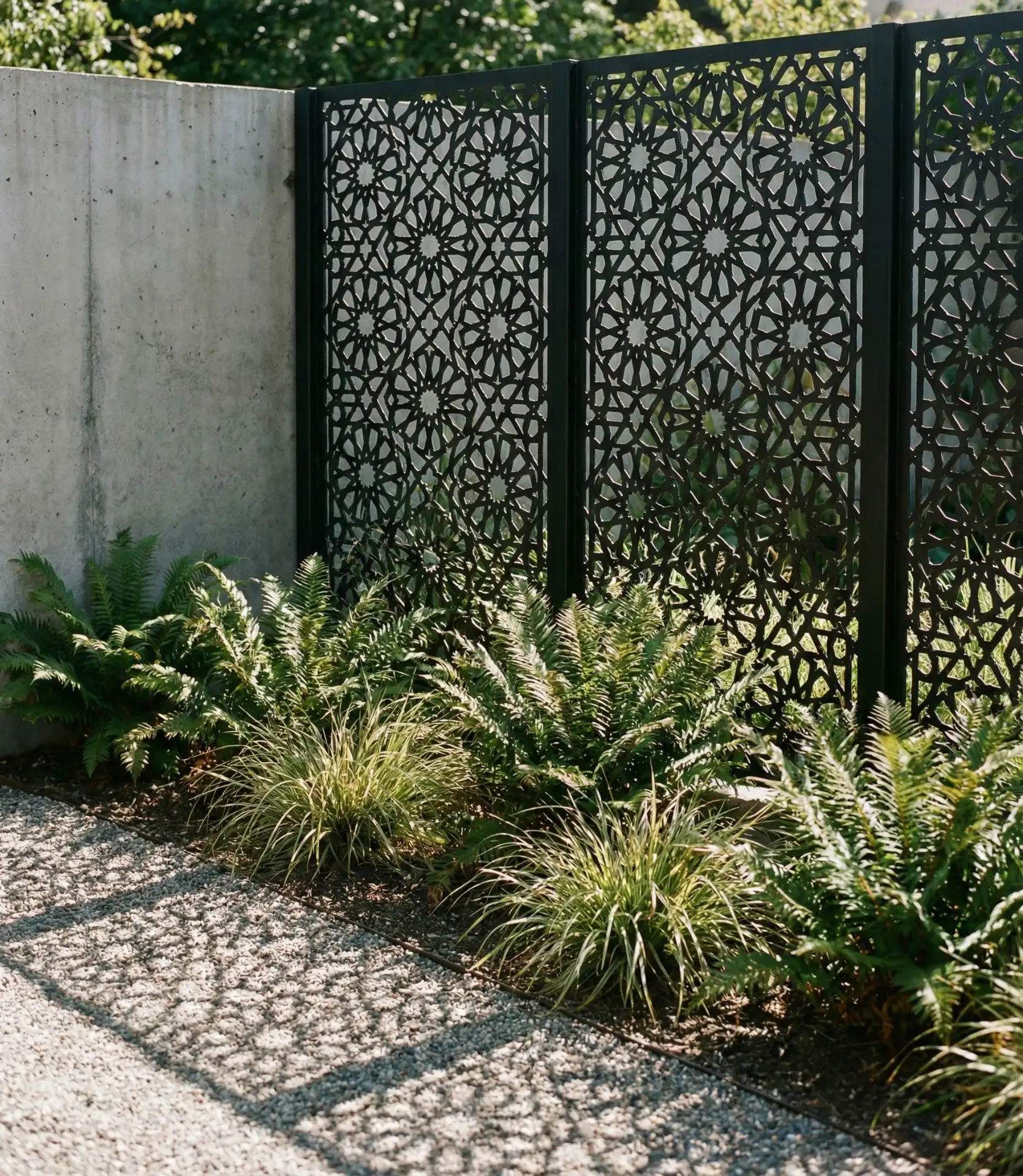 Laser-Cut Metal Decorative Panels 1