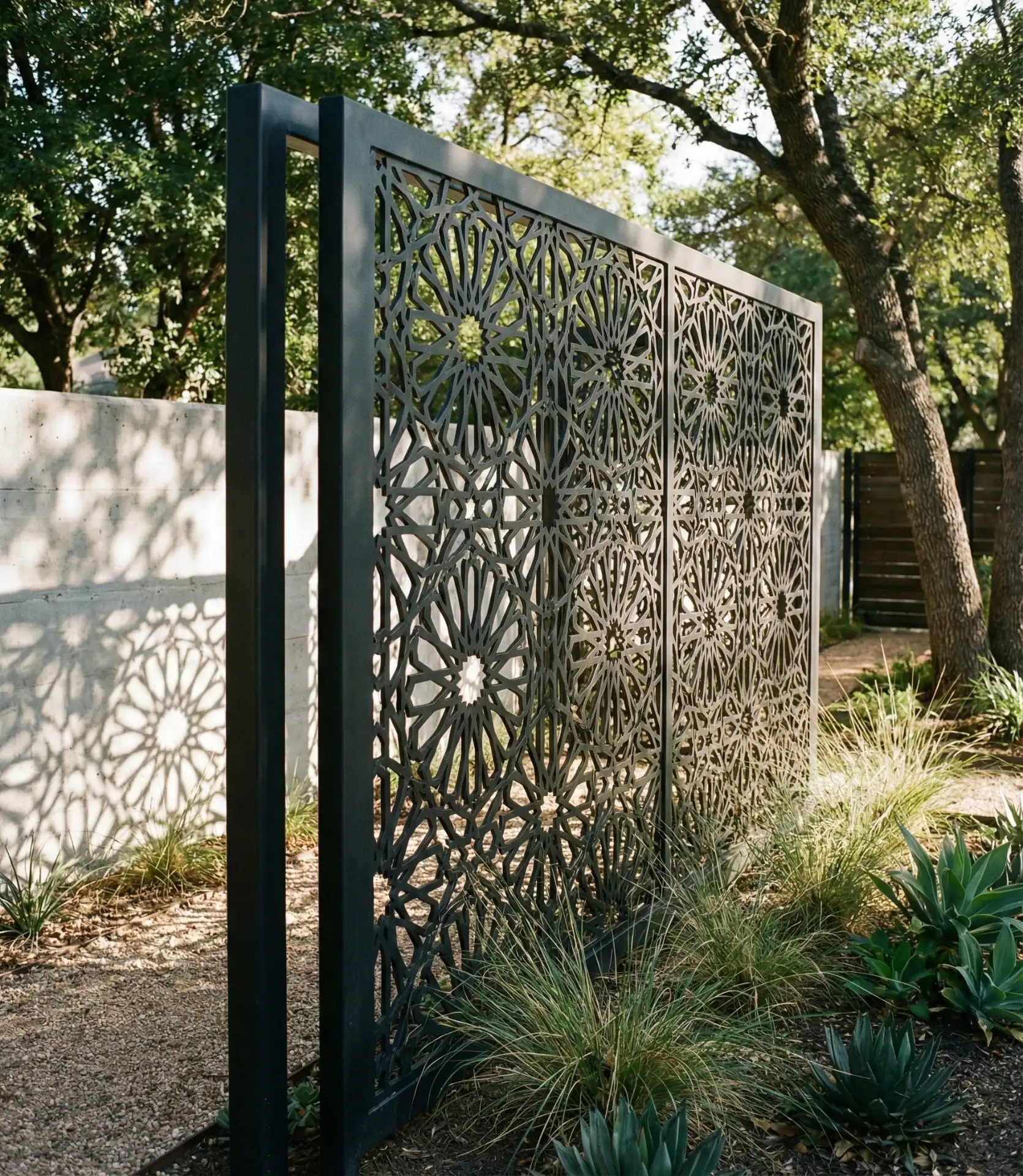 Laser-Cut Metal Decorative Panels 2
