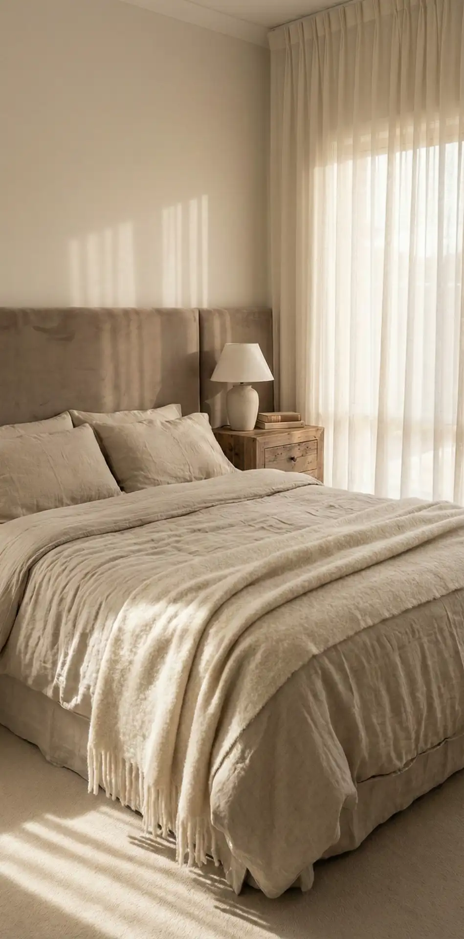 Layered Beige Neutrals with Textured Fabrics 2