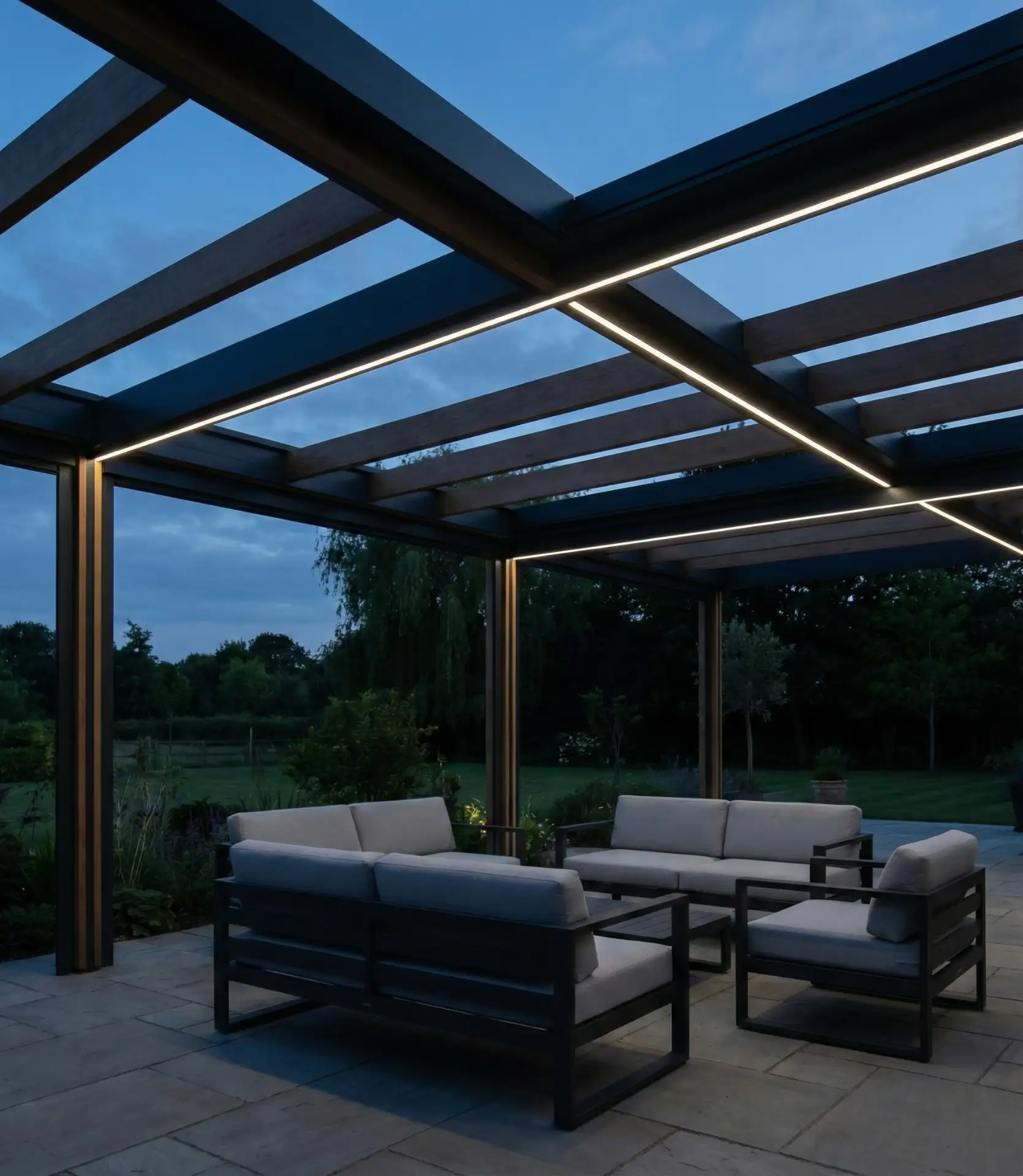 Linear LED Strips for Architectural Accent 2