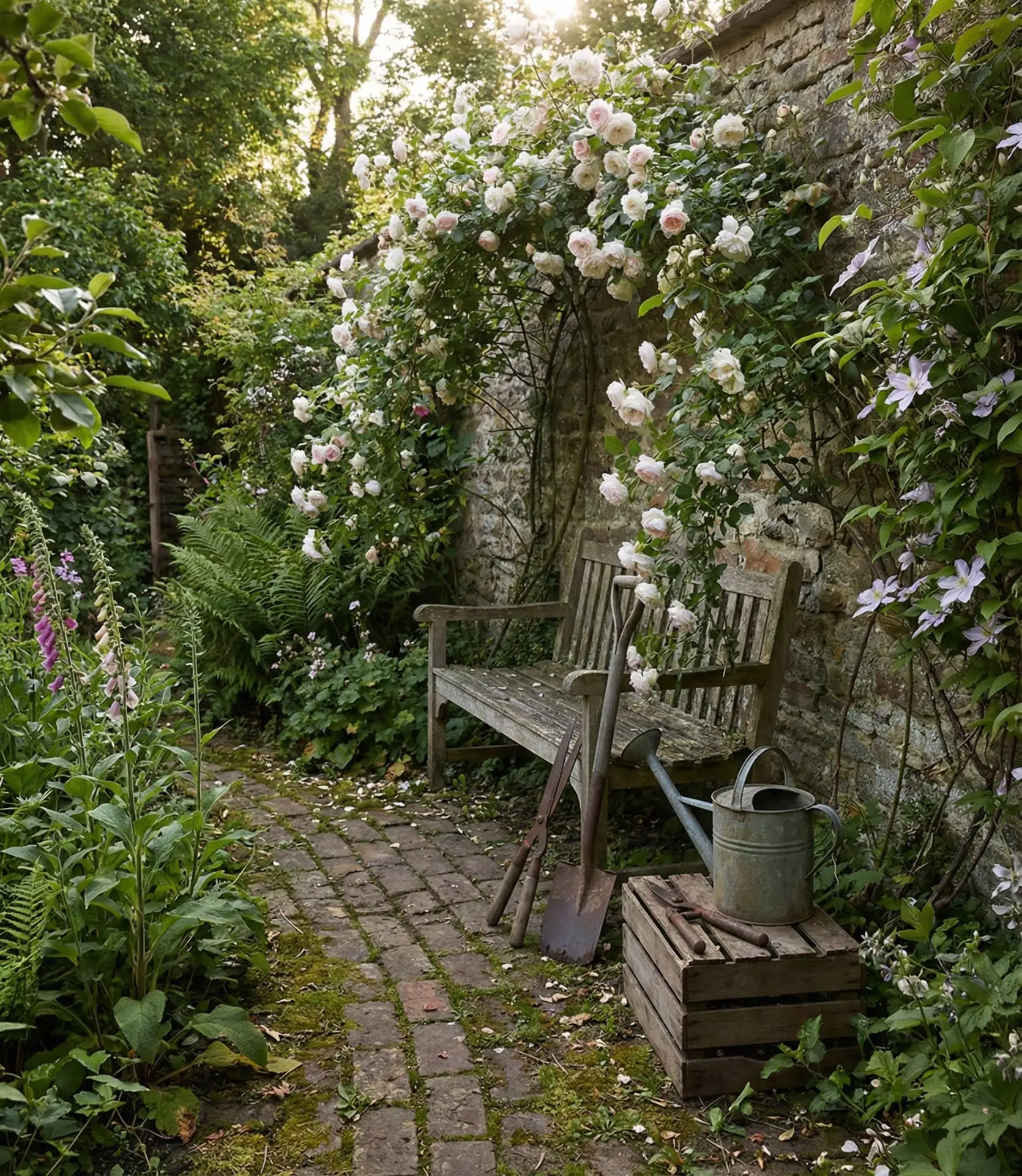 Literary Book Garden Installation 1