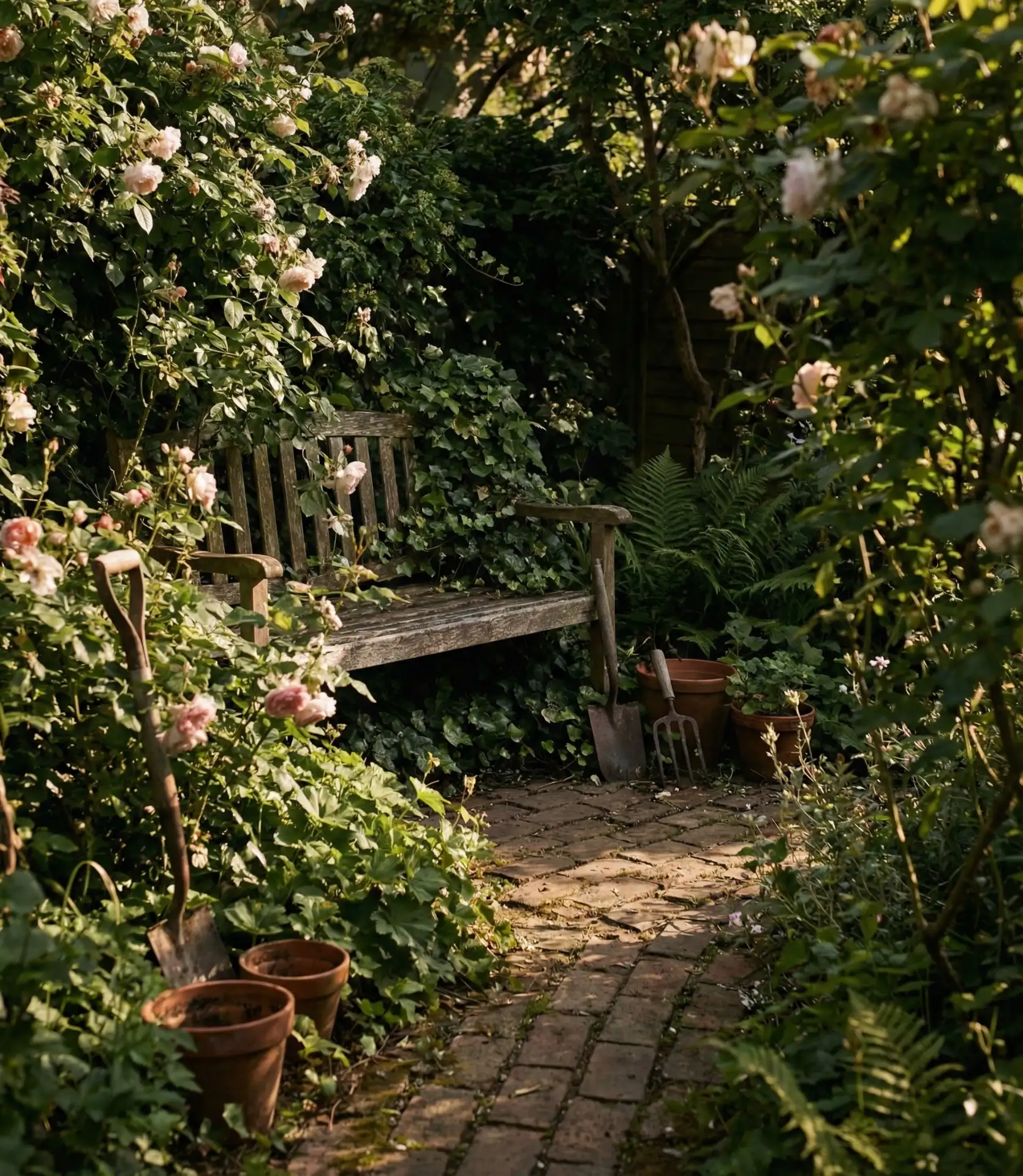 Literary Book Garden Installation 2