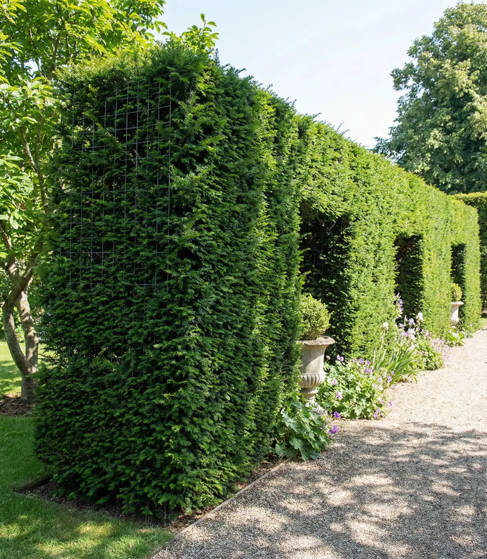 Living Fedge (Fence-Hedge) Solution 1