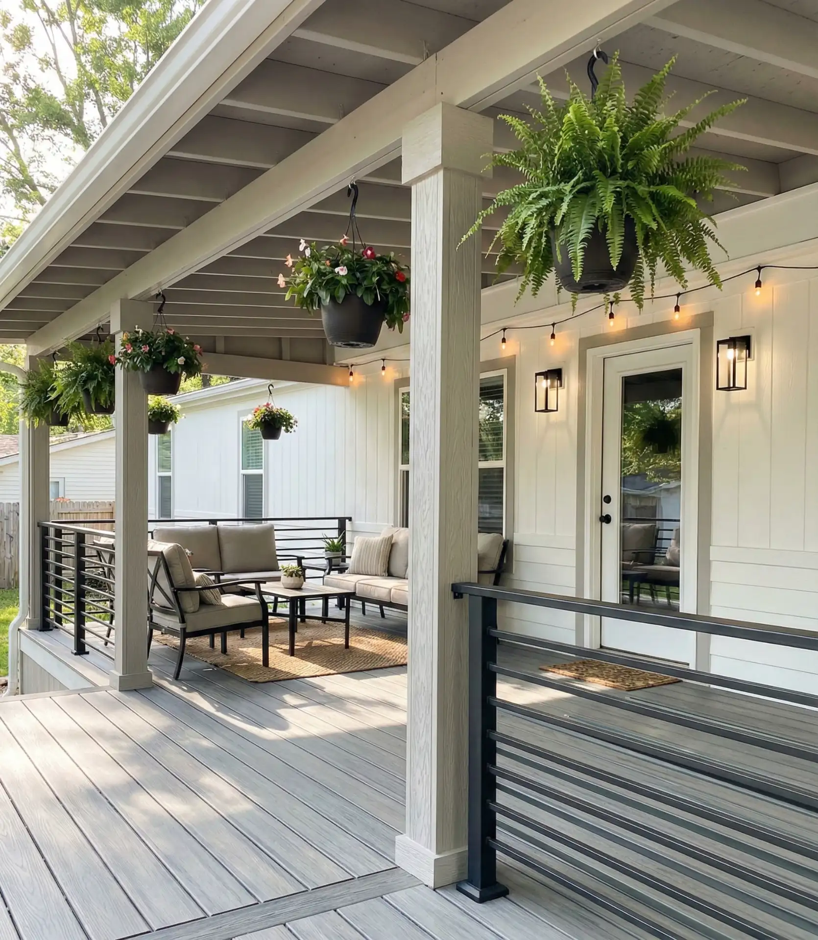 Manufactured Home Covered Porch Upgrades 1