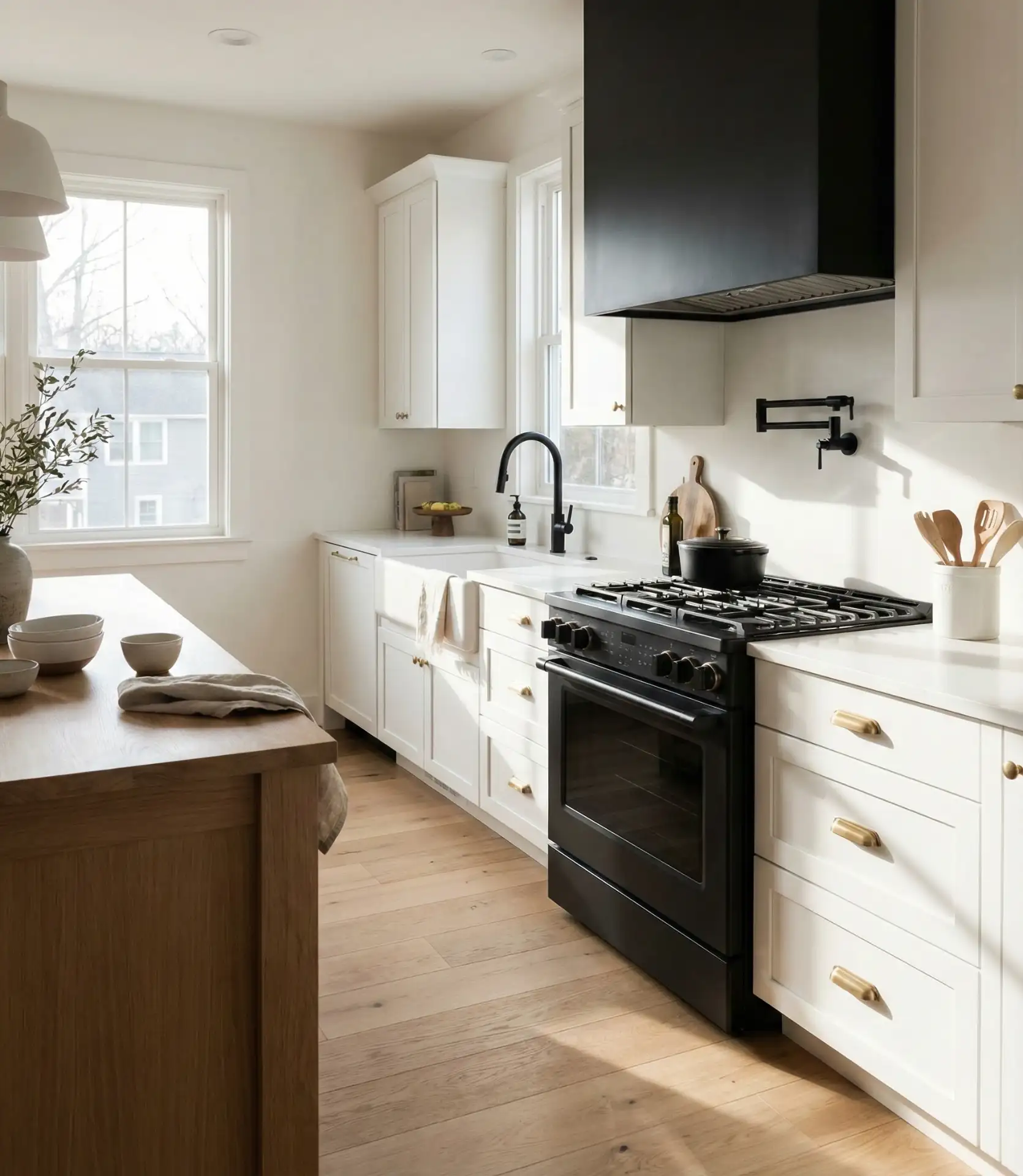 Matte Black Appliances and Fixtures 2