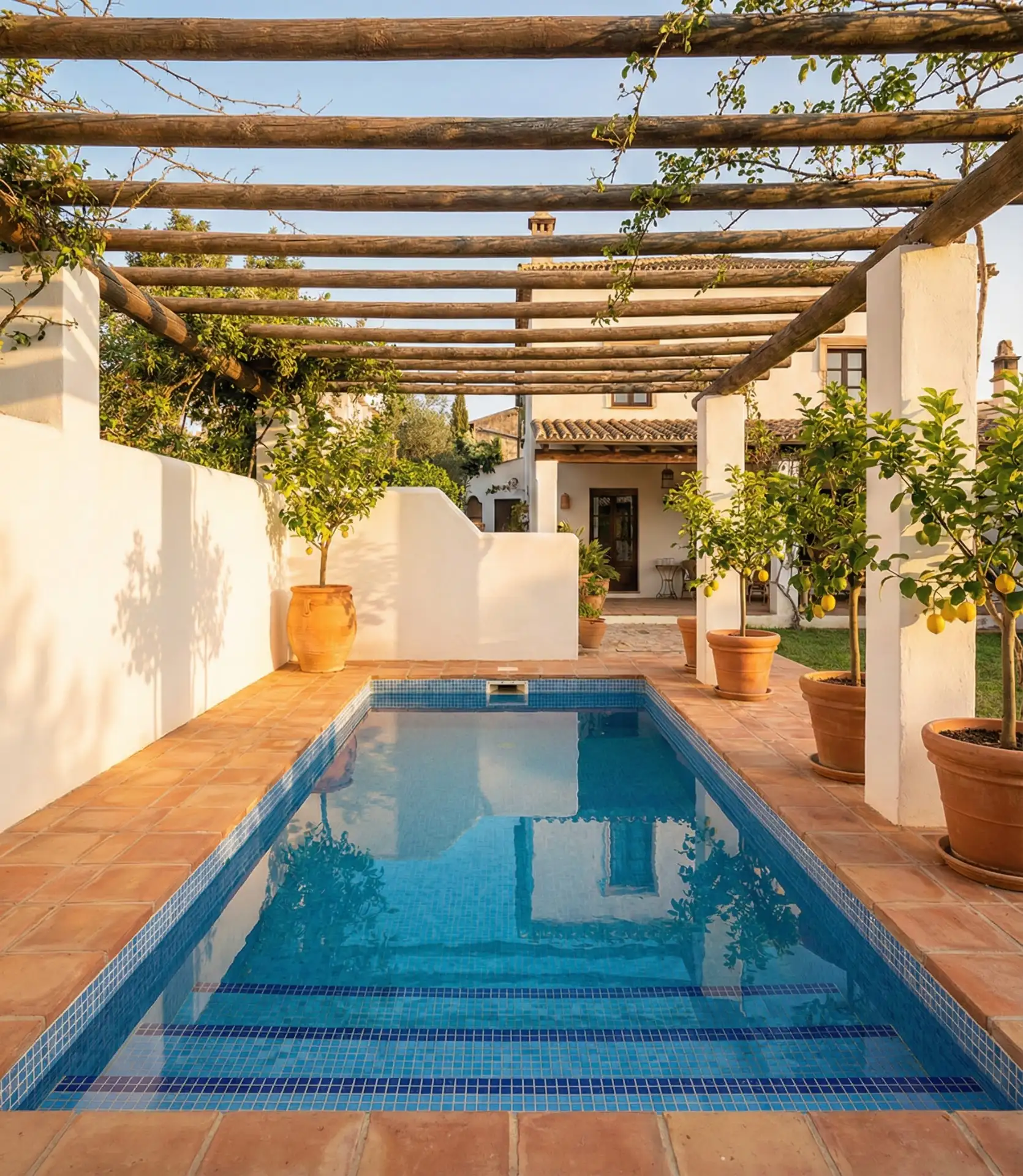 Mediterranean Courtyard with Mosaic Accents 2