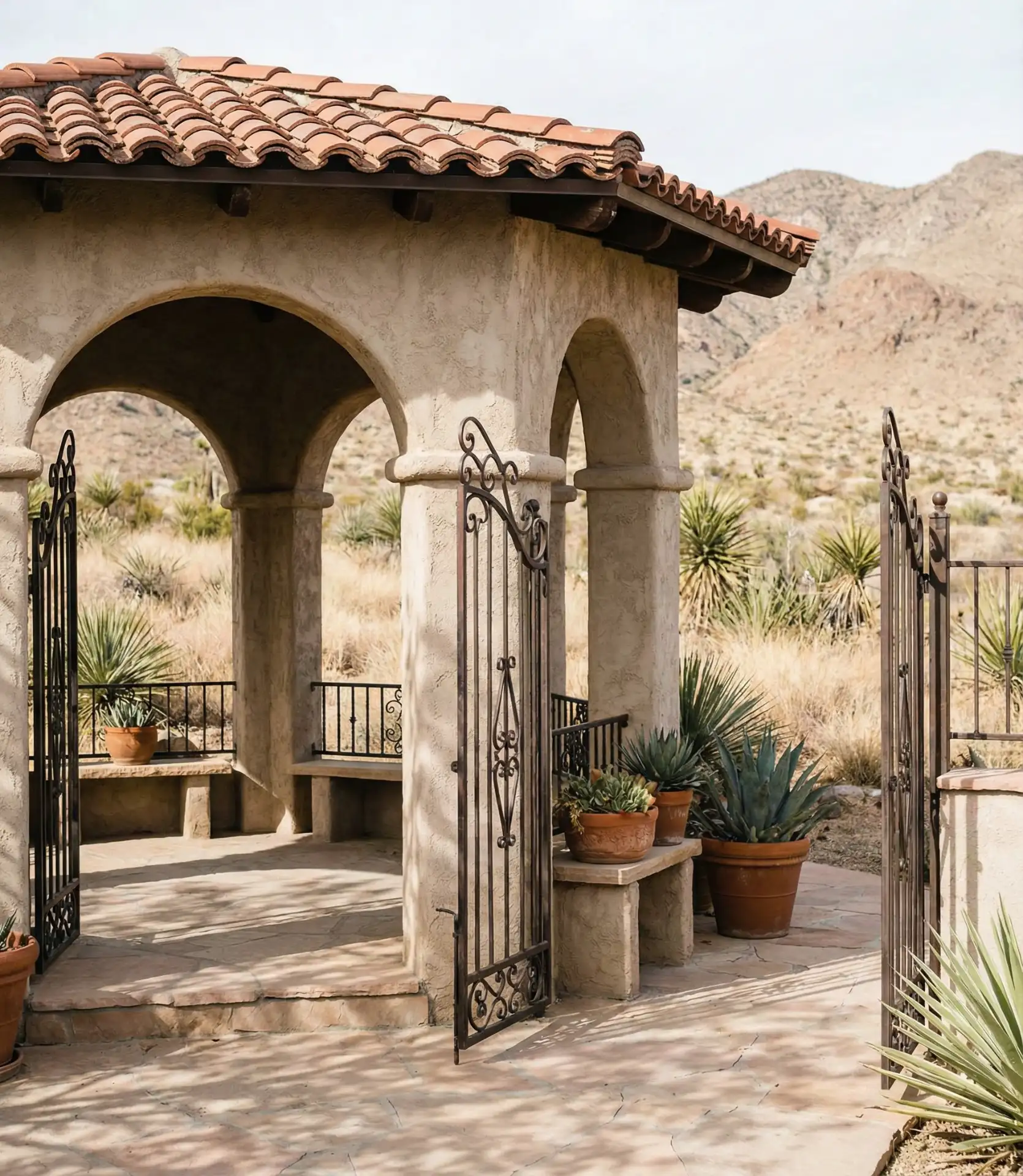 Mediterranean Stucco Style 1