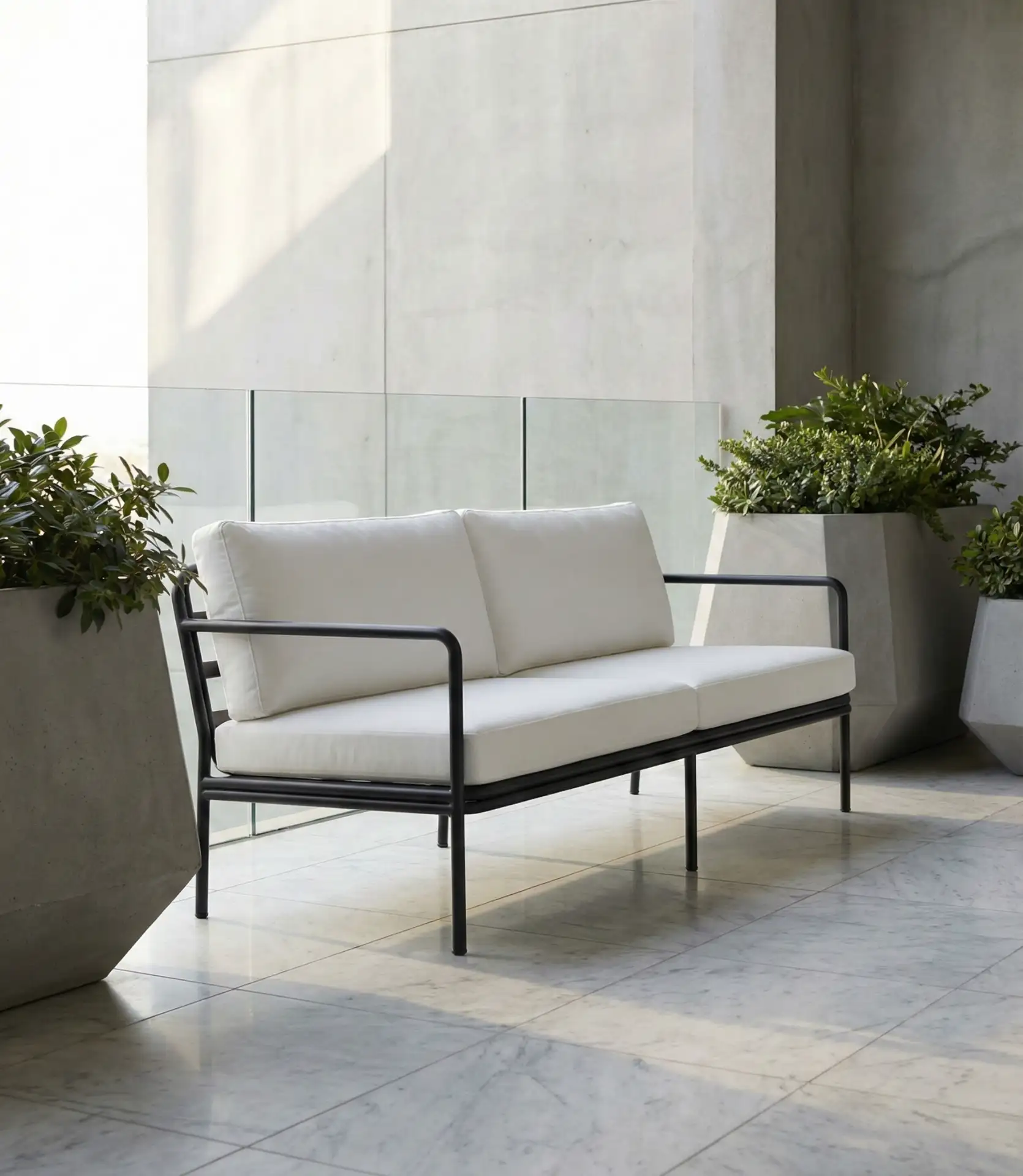 Metal Frame with Powder Coat Finish 2