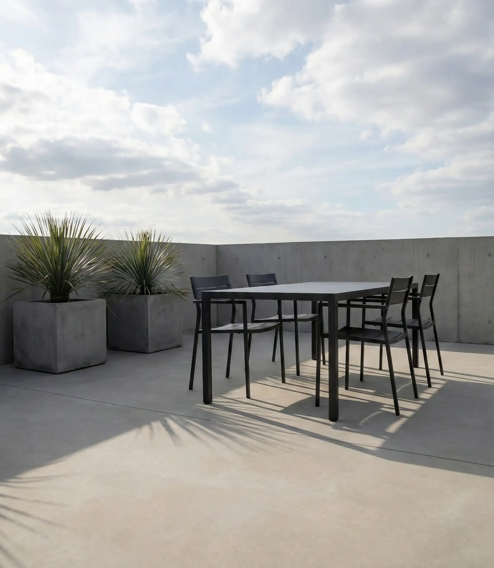 Minimalist Concrete Platform 1