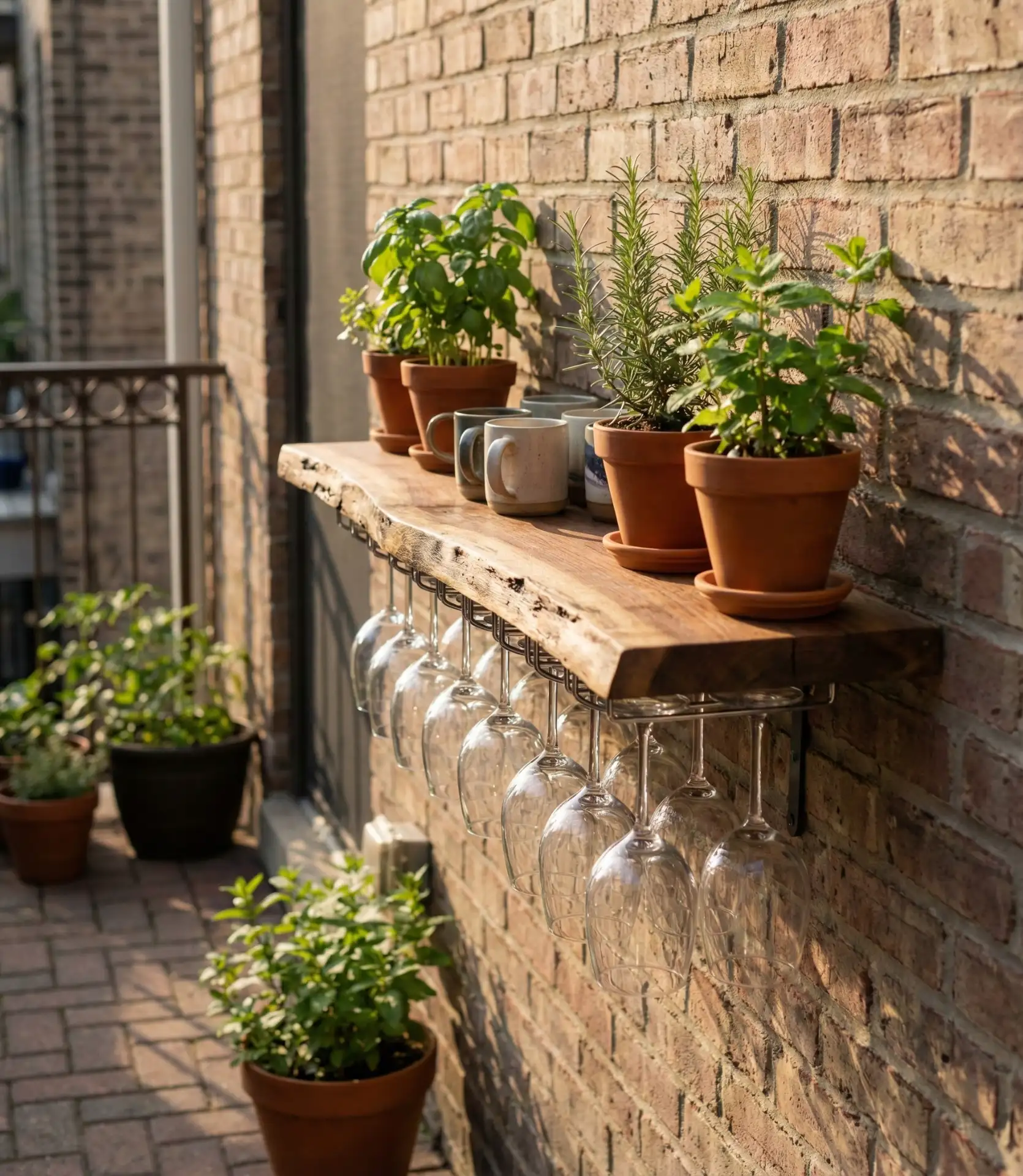 Minimalist Floating Shelf Bar 1