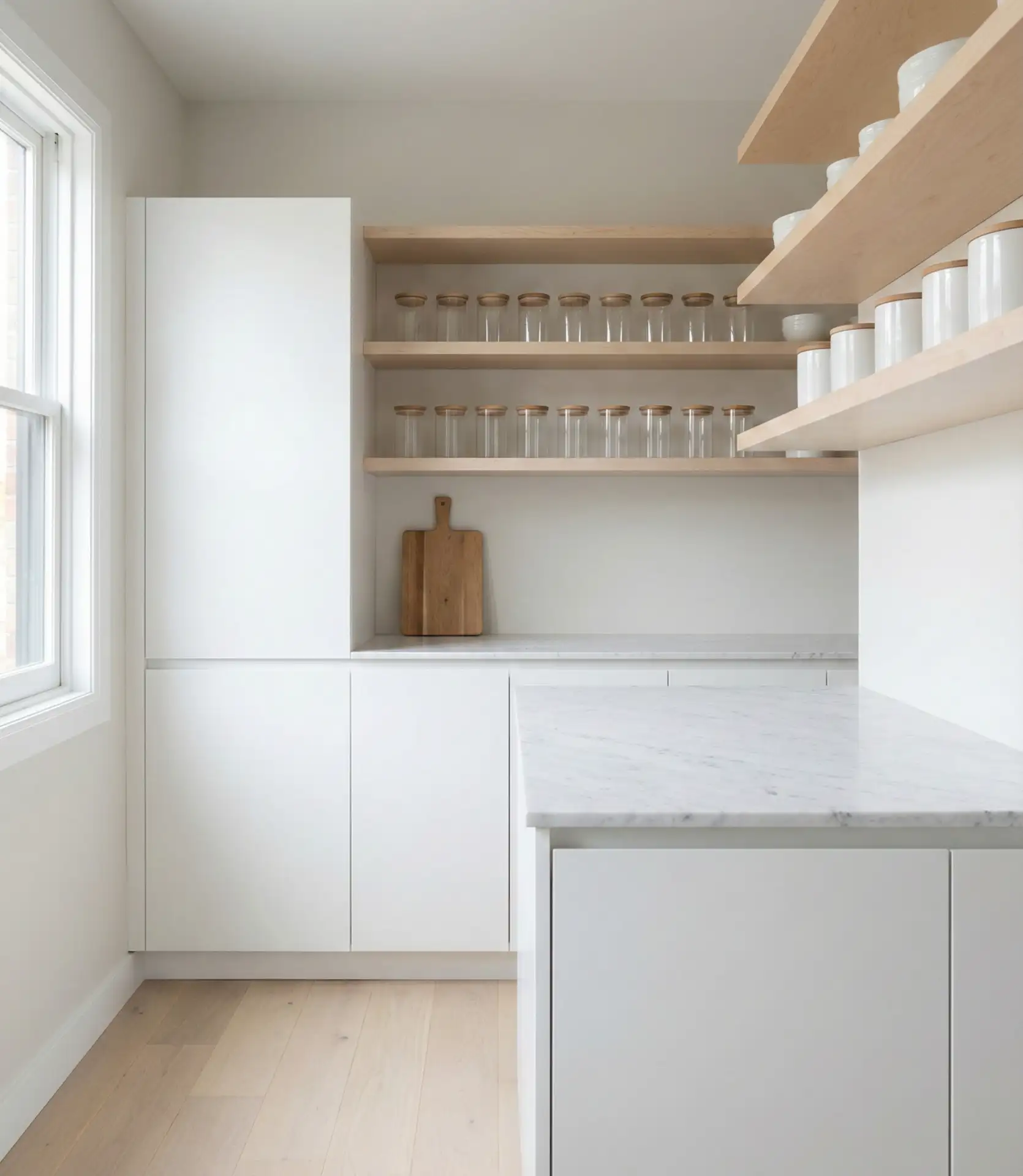 Minimalist Scandinavian Pantry 2