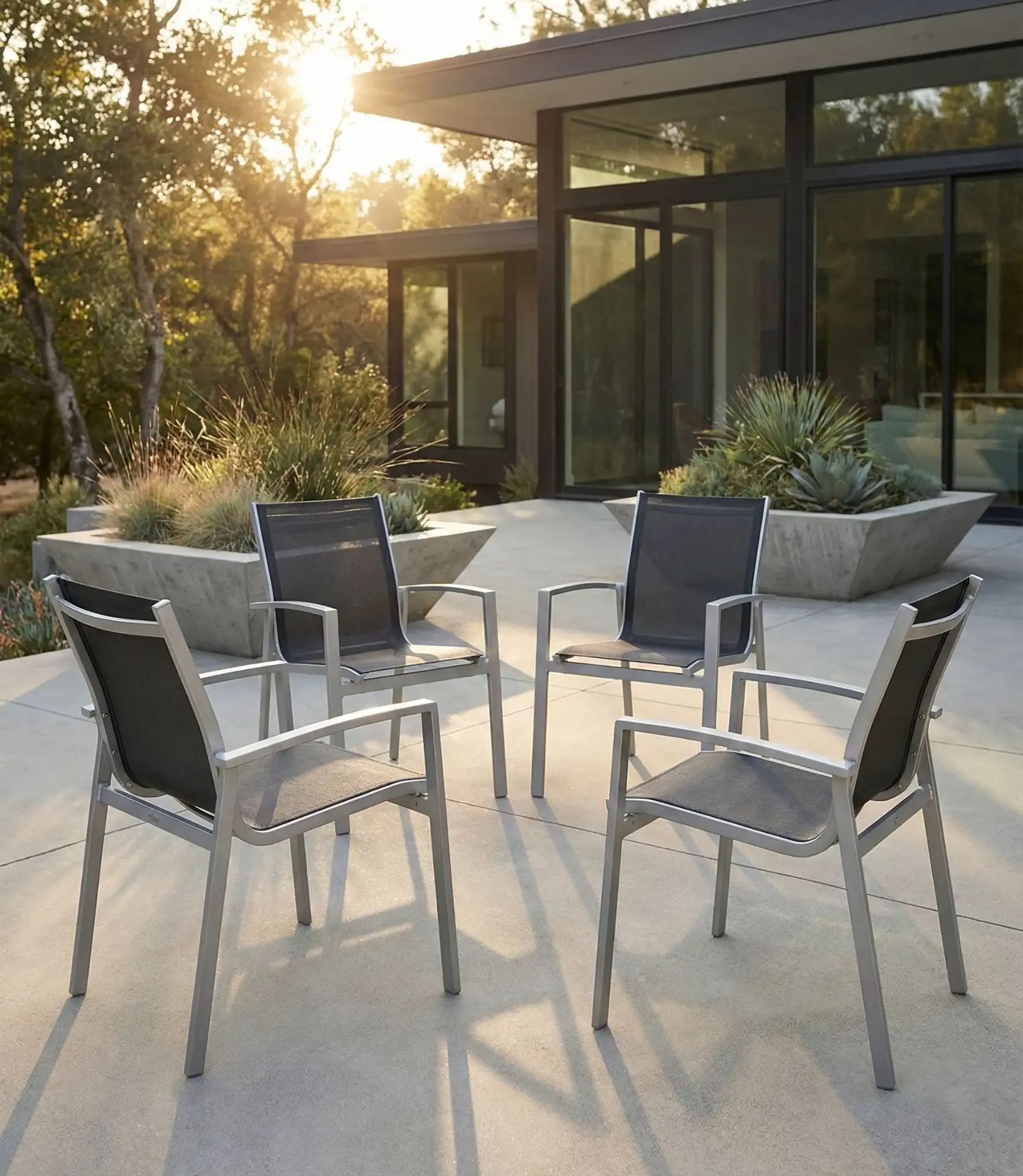 Minimalist Sling Chairs for Contemporary Spaces 2