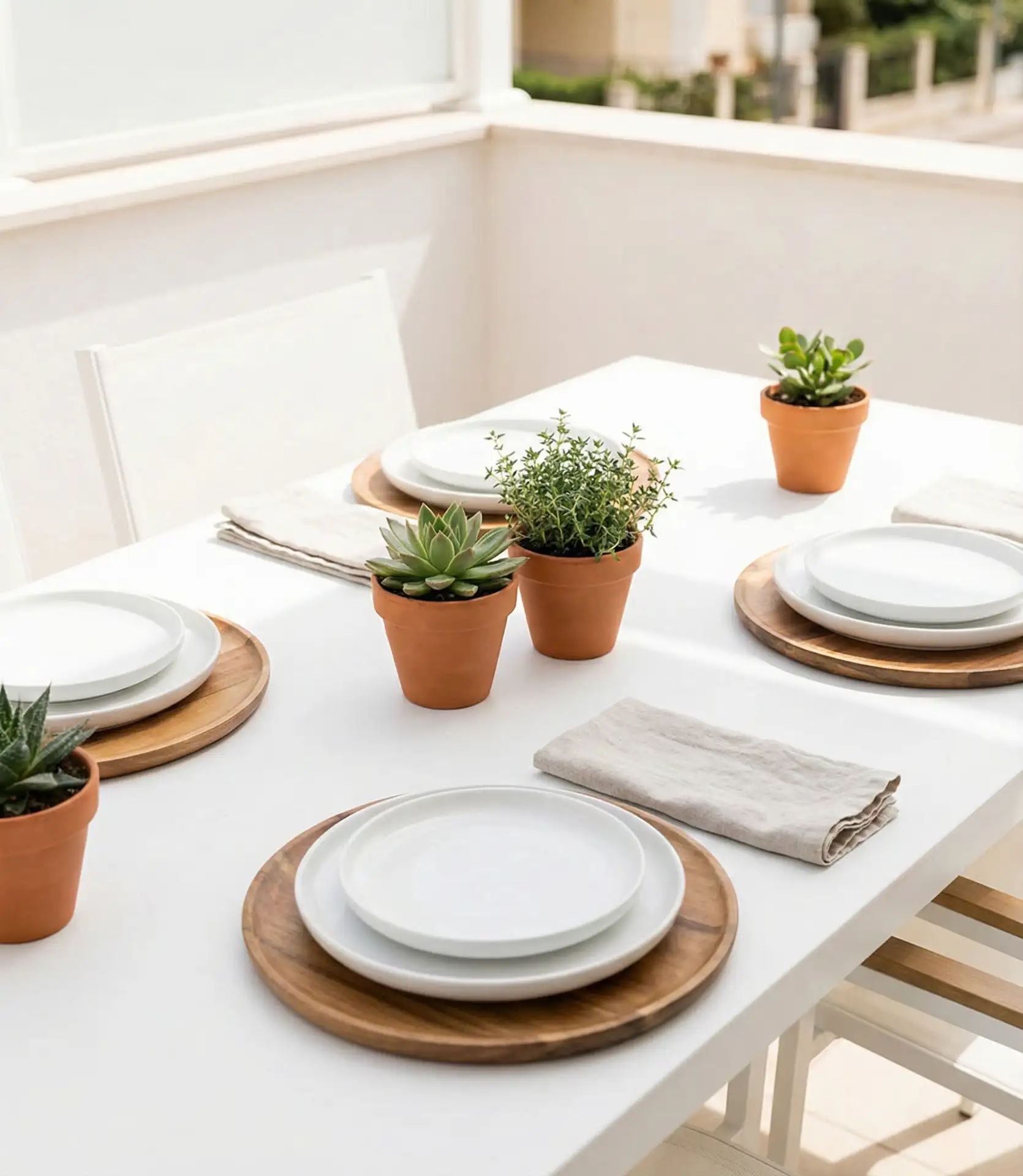 Minimalist White Palette with Natural Accents 1