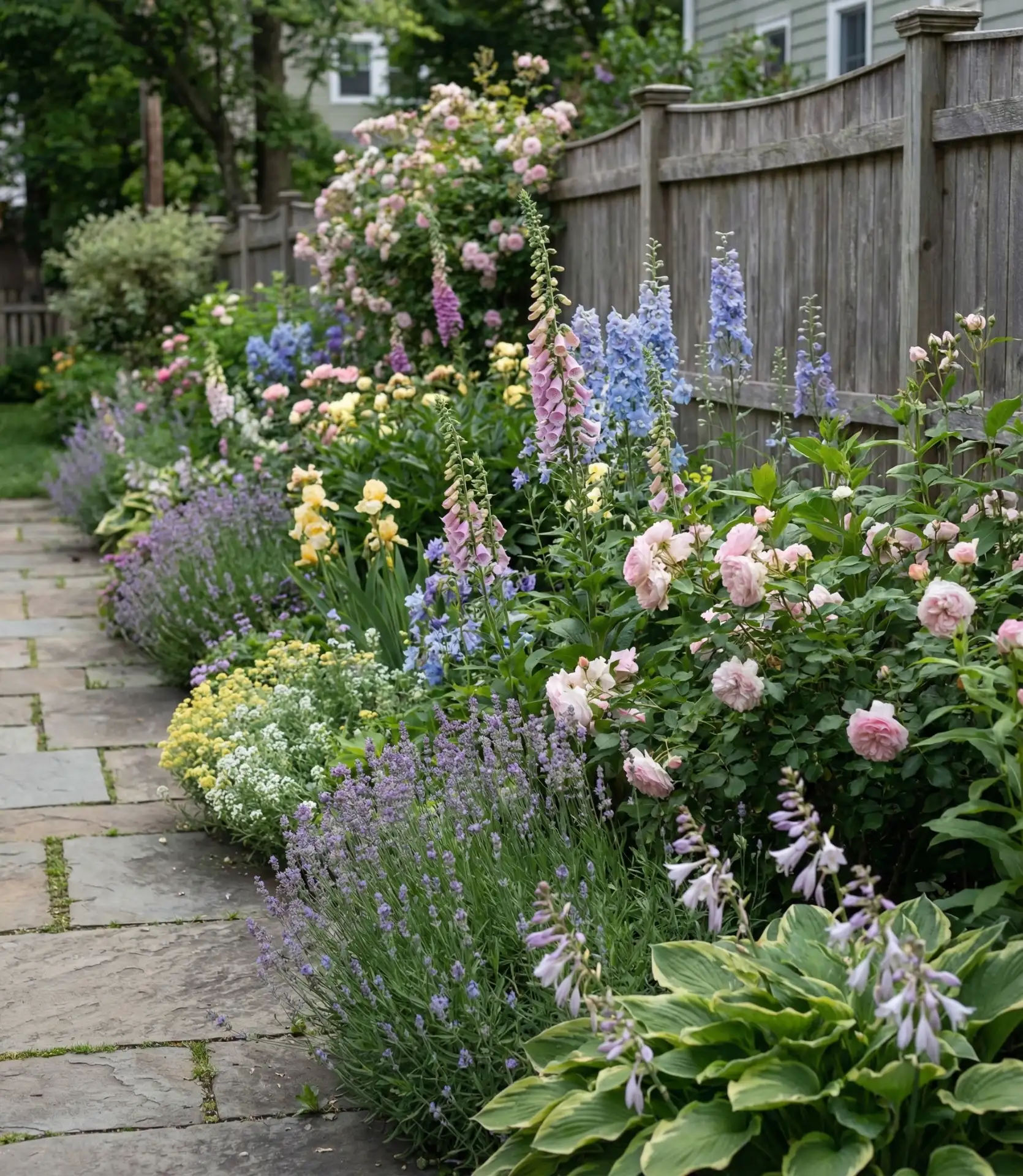Mixed Perennial Border with Seasonal Succession 2