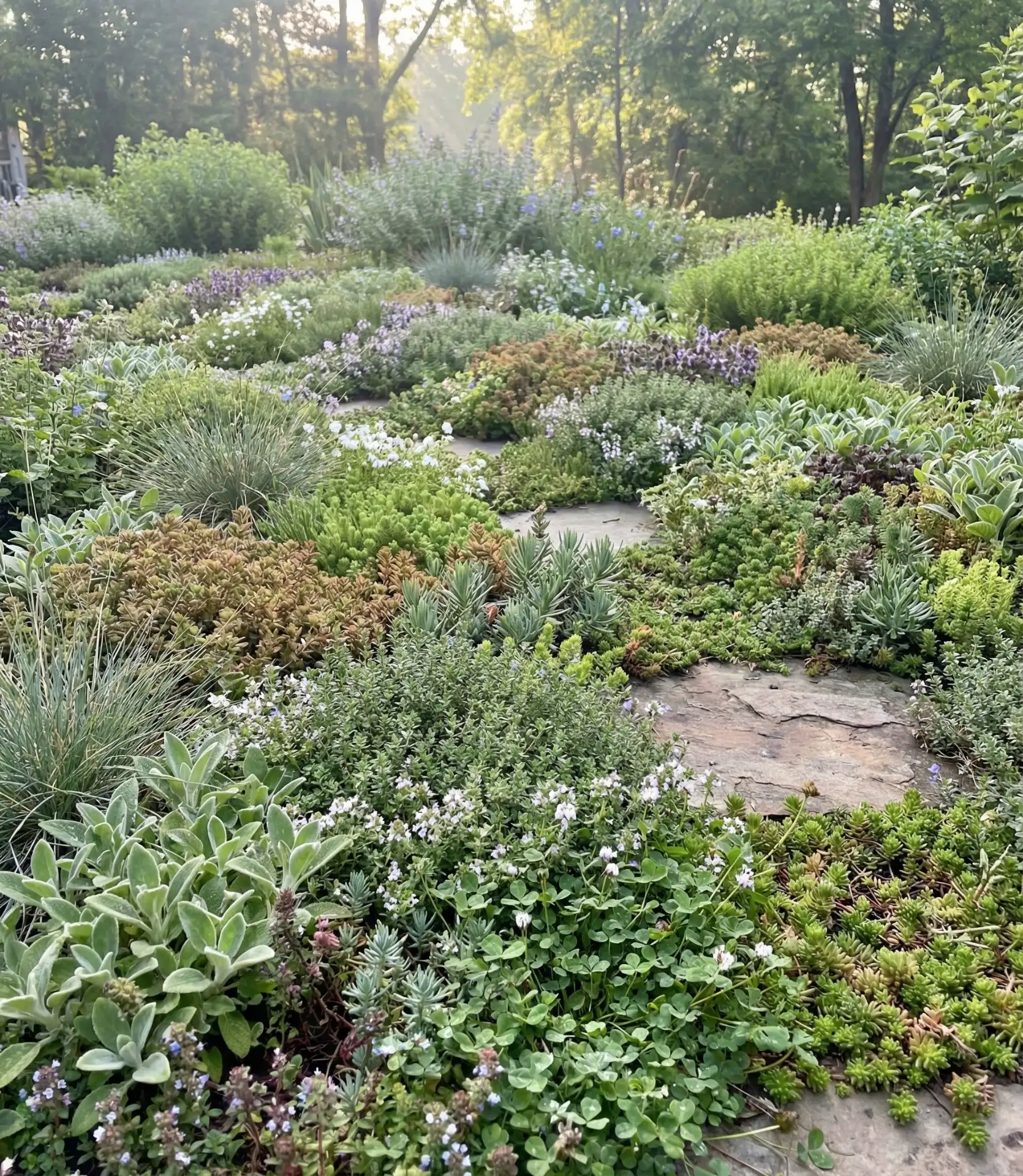 Mixed Texture Ground Cover Tapestry 1