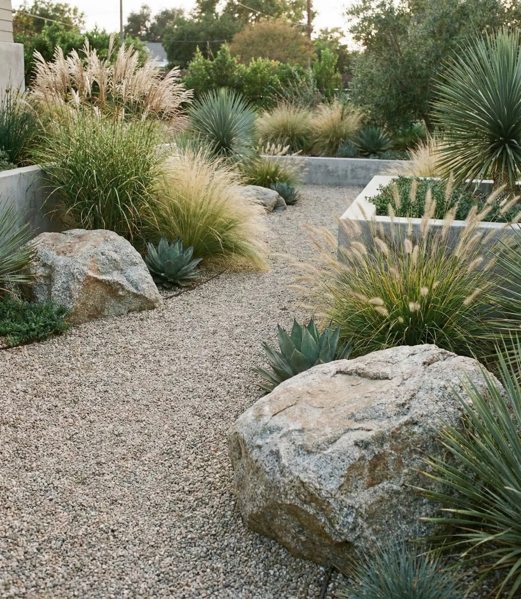Modern Minimalist Gravel Garden 1
