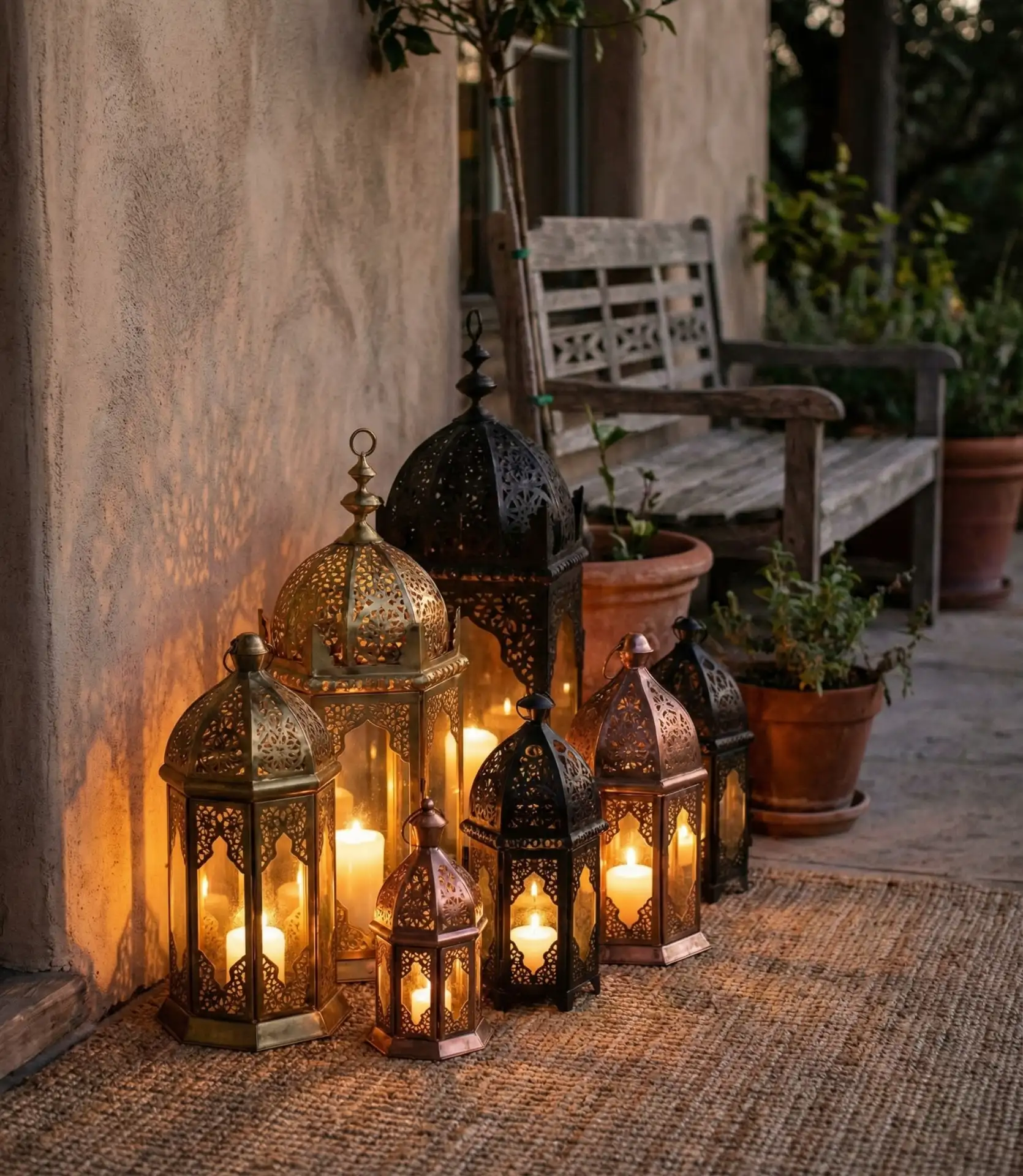 Moroccan Lantern Clusters 1