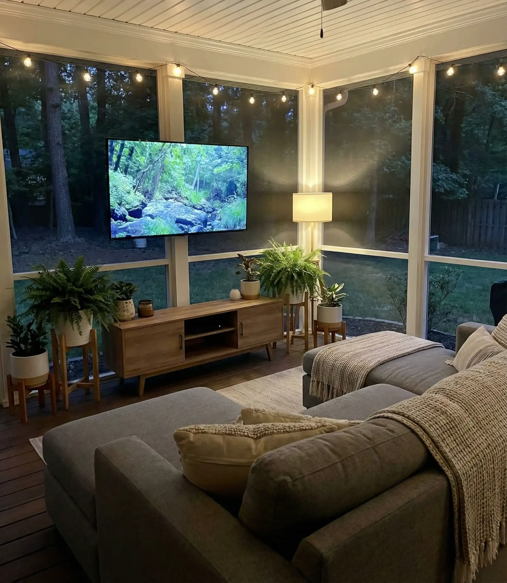 Mounted TV Entertainment Hub 2