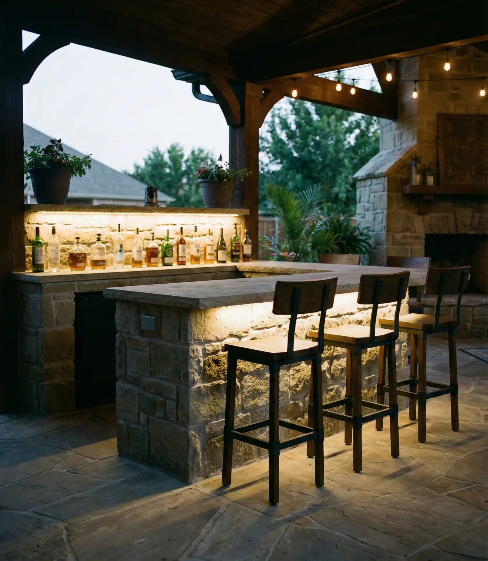 Multi-Level Entertaining Station 1