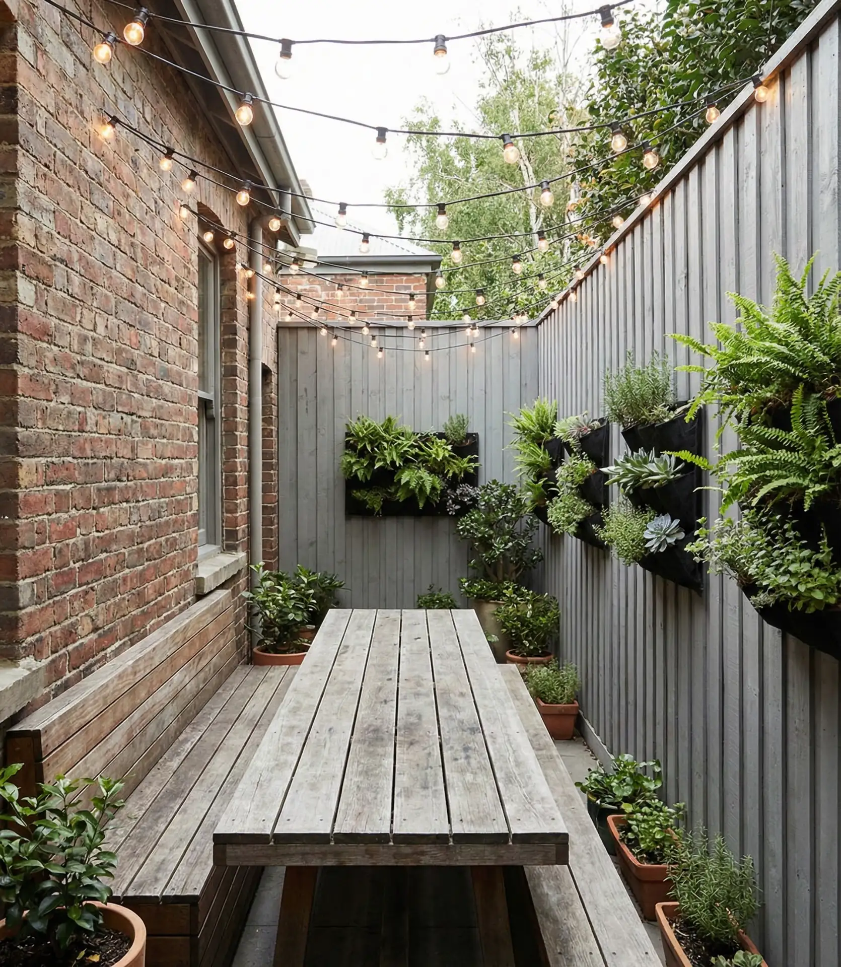 Narrow Side Yard Solution 1