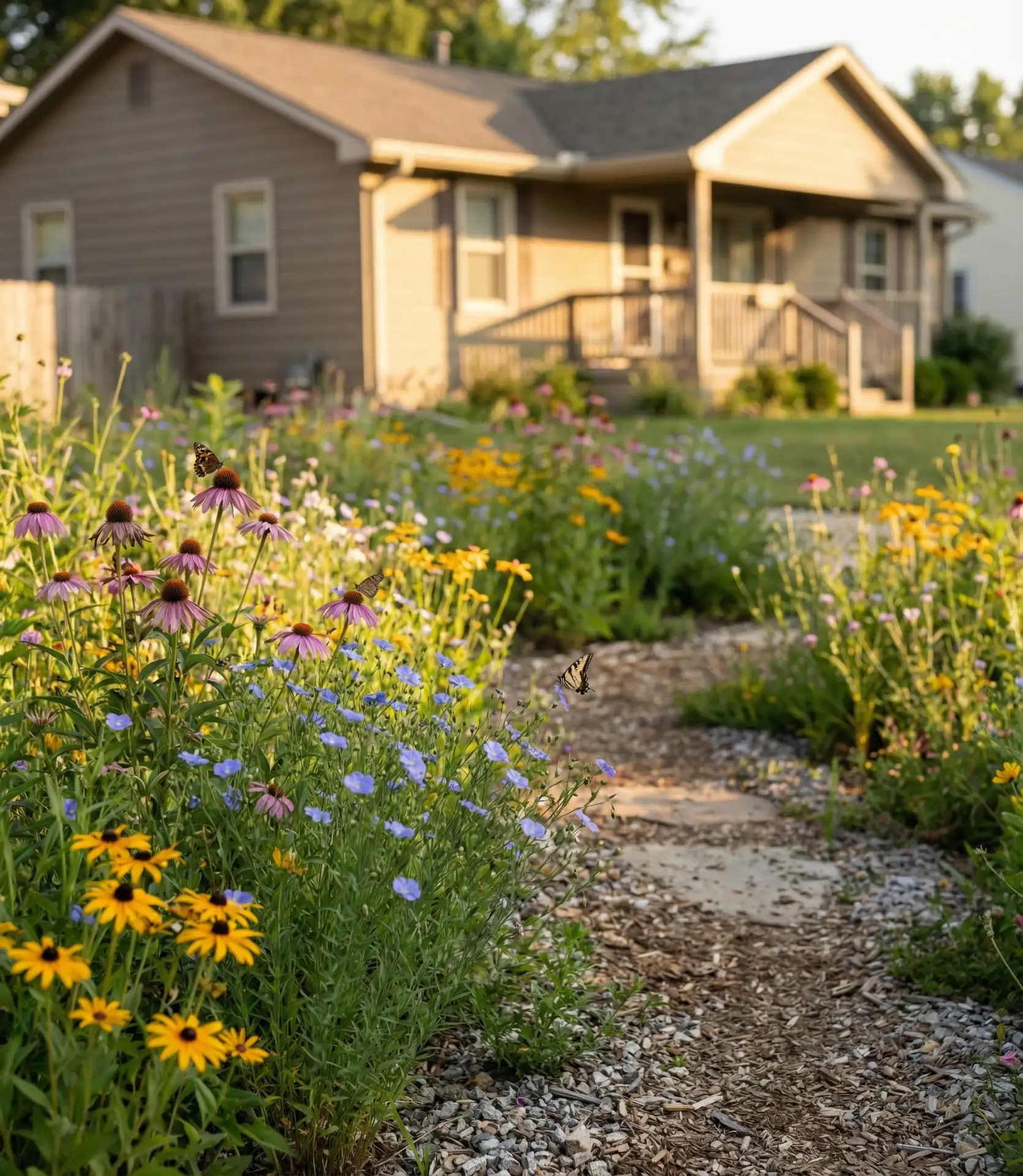 Native Wildflower Meadow Lawn 2