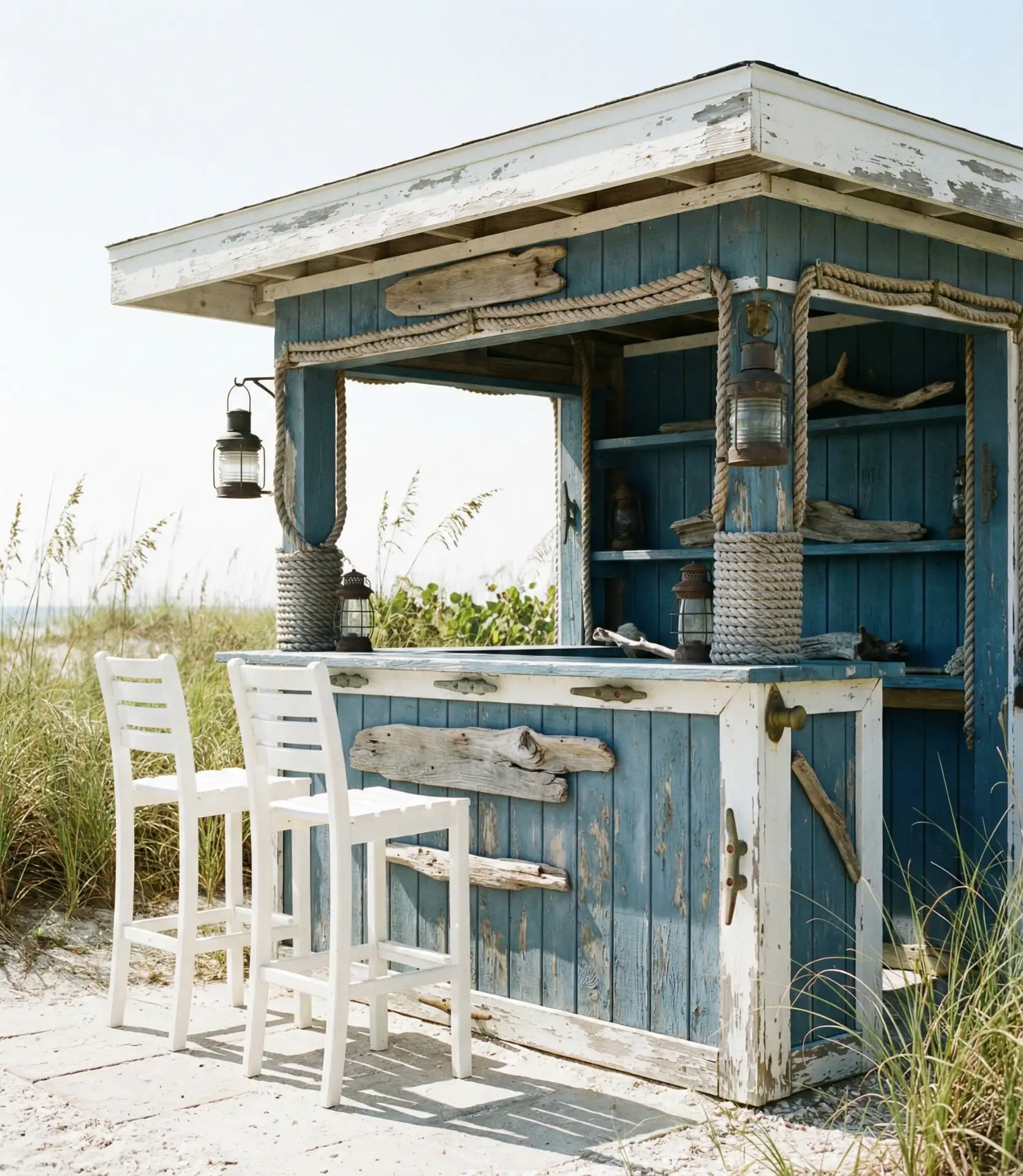 Nautical Coastal Bar Design 1