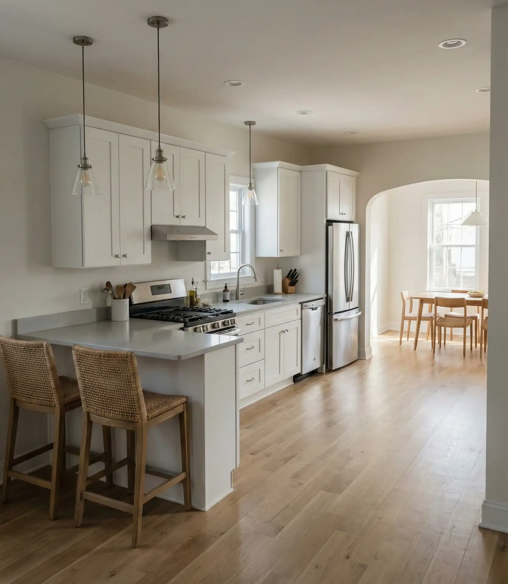 Open-Concept Kitchen Dining Flow 1