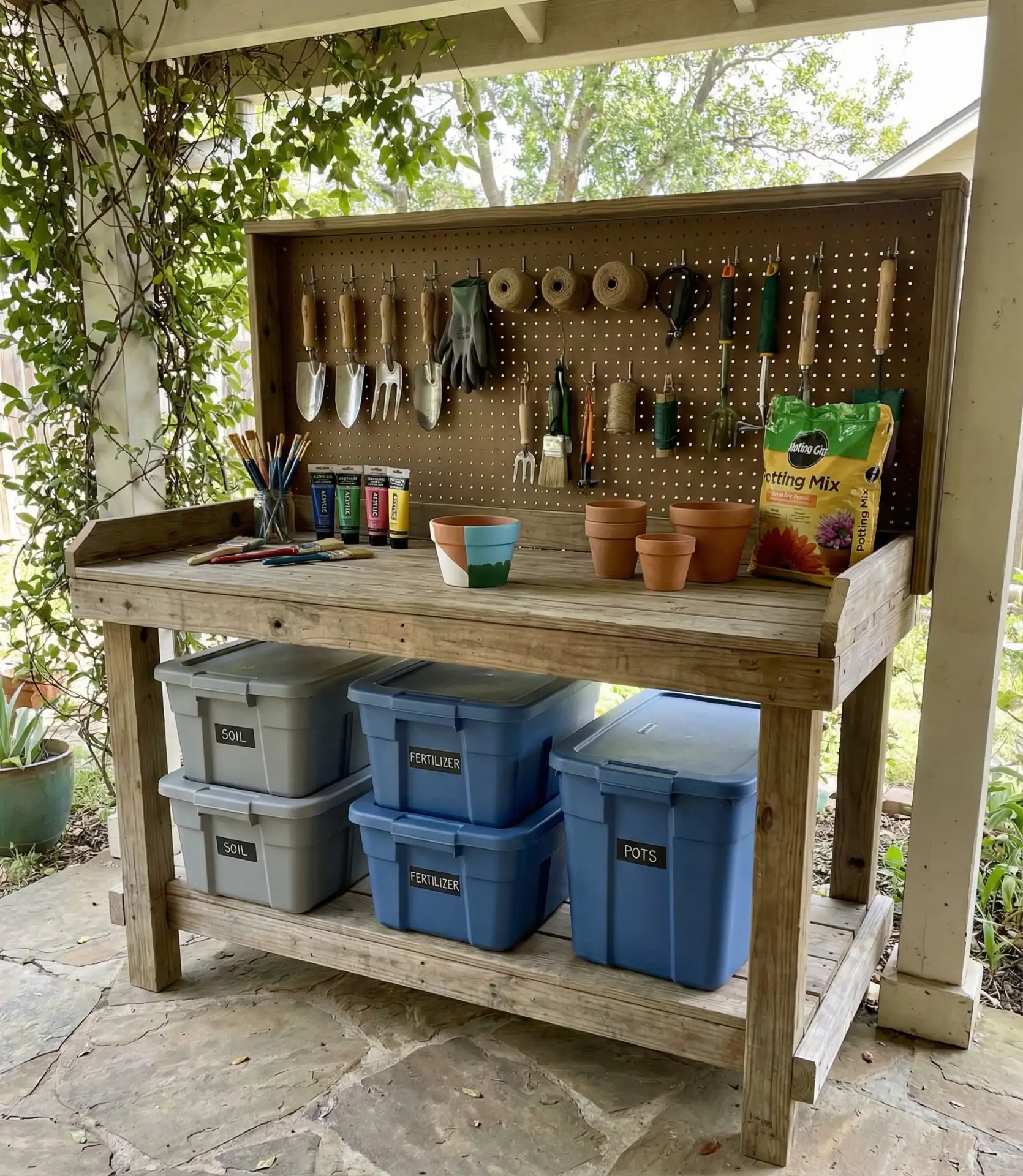 Outdoor Craft and Hobby Station 1
