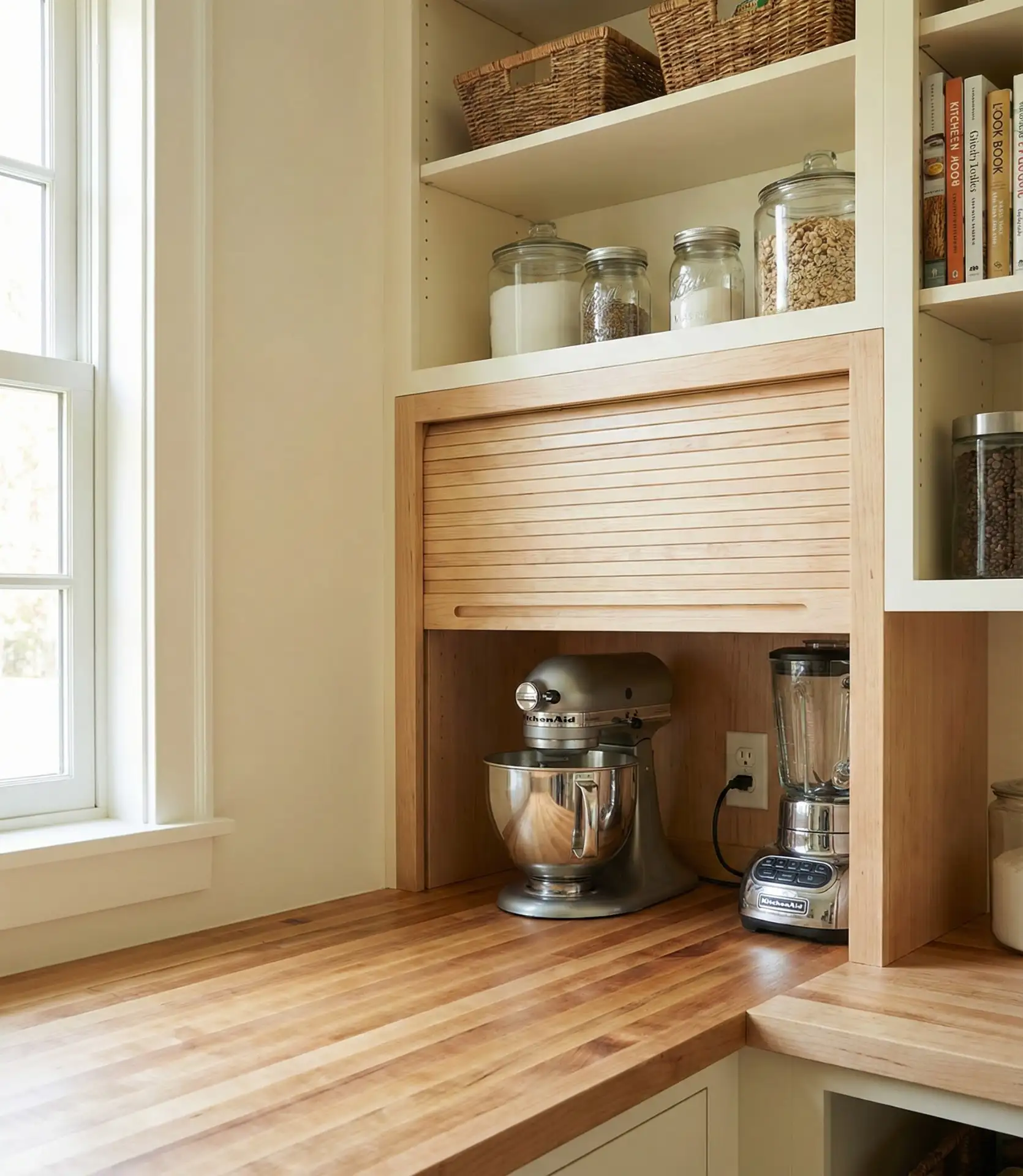 Pantry with Appliance Garage 2