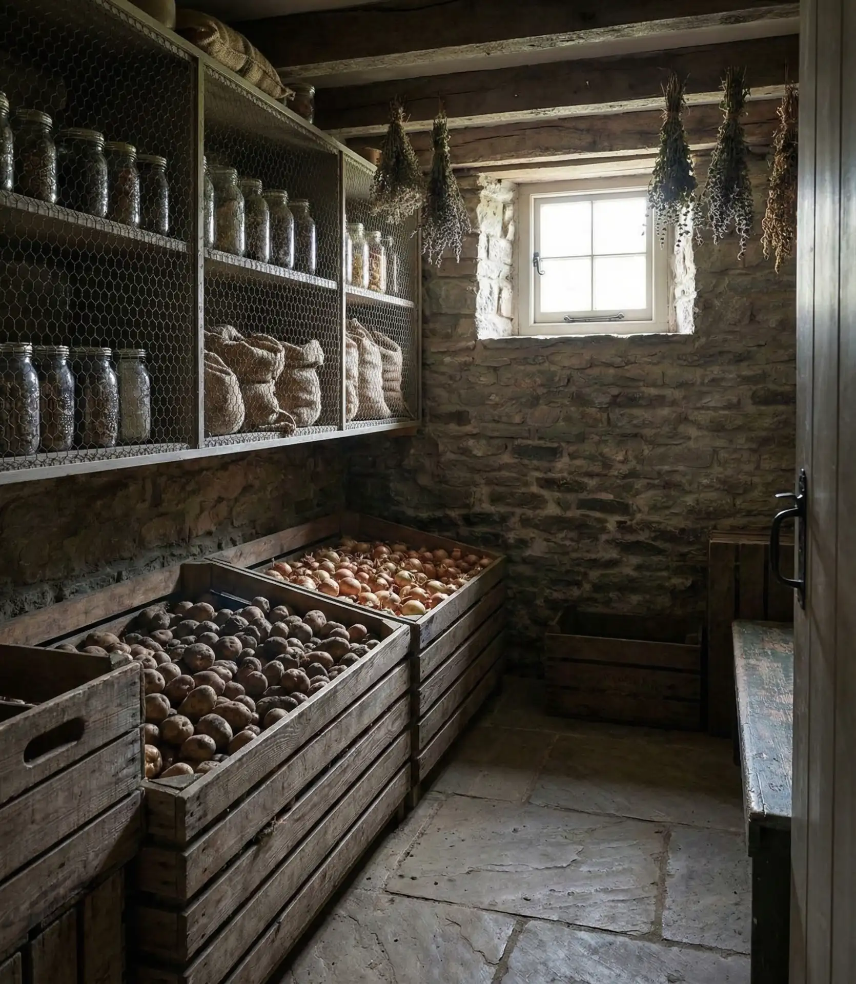 Pantry with Root Cellar Section 2