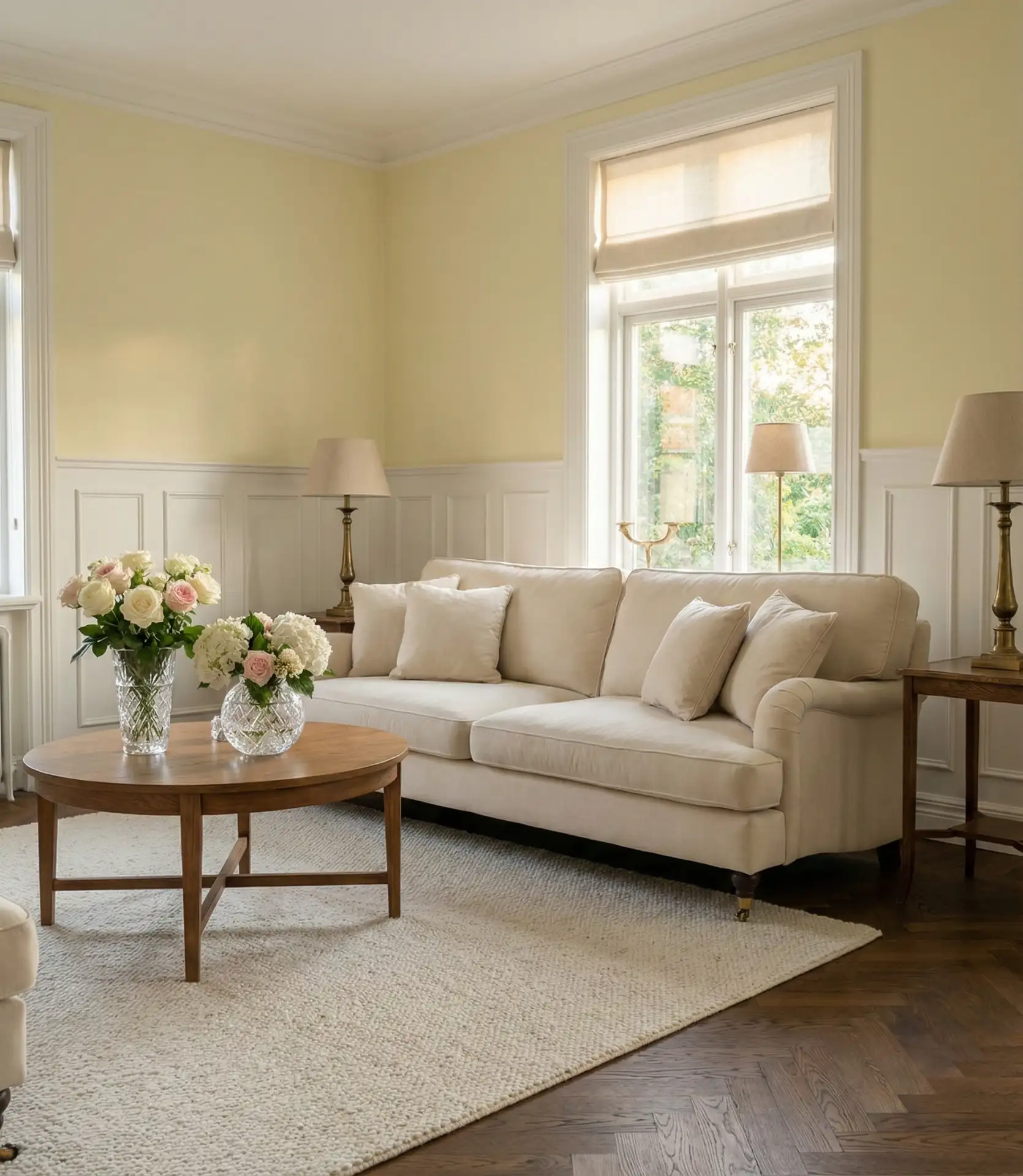 Pastel Yellow Nursery-to-Living-Room Evolution 1