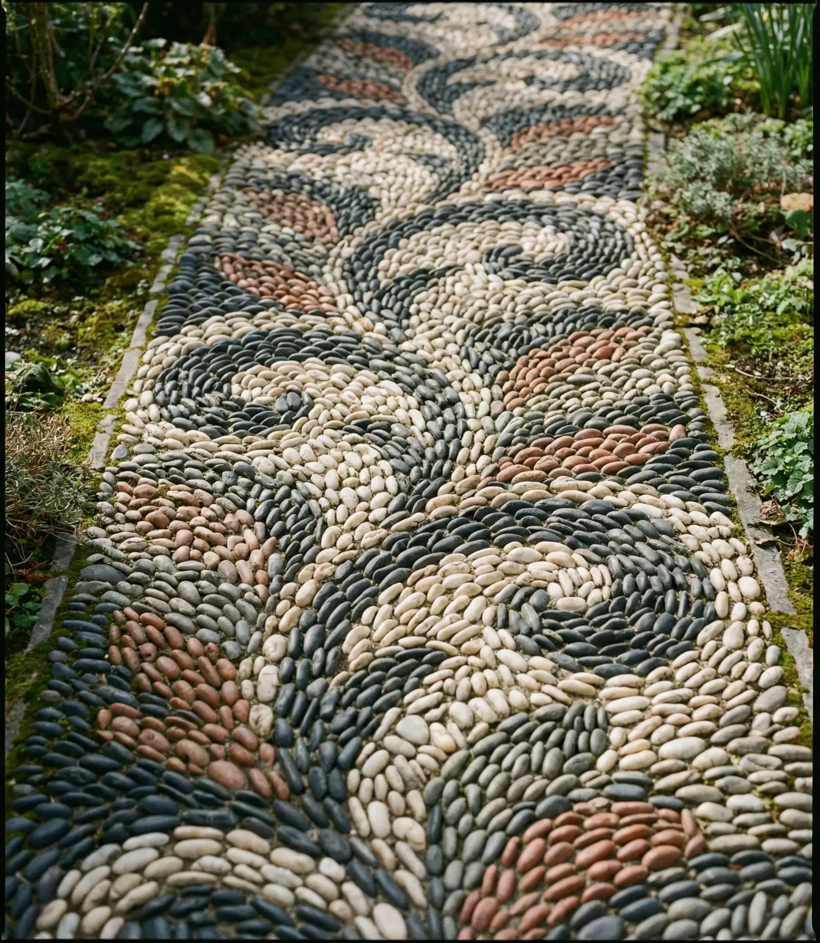 Pebble Mosaic Pathway 1
