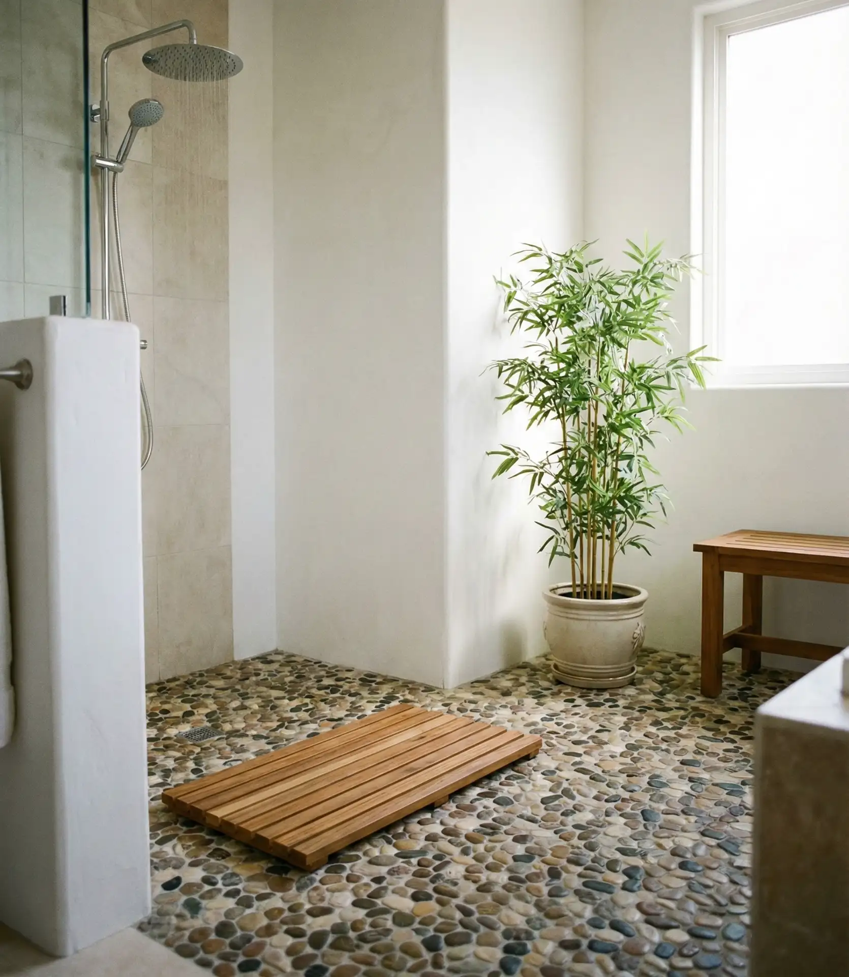 Pebble Tile for Spa-Like Texture 1