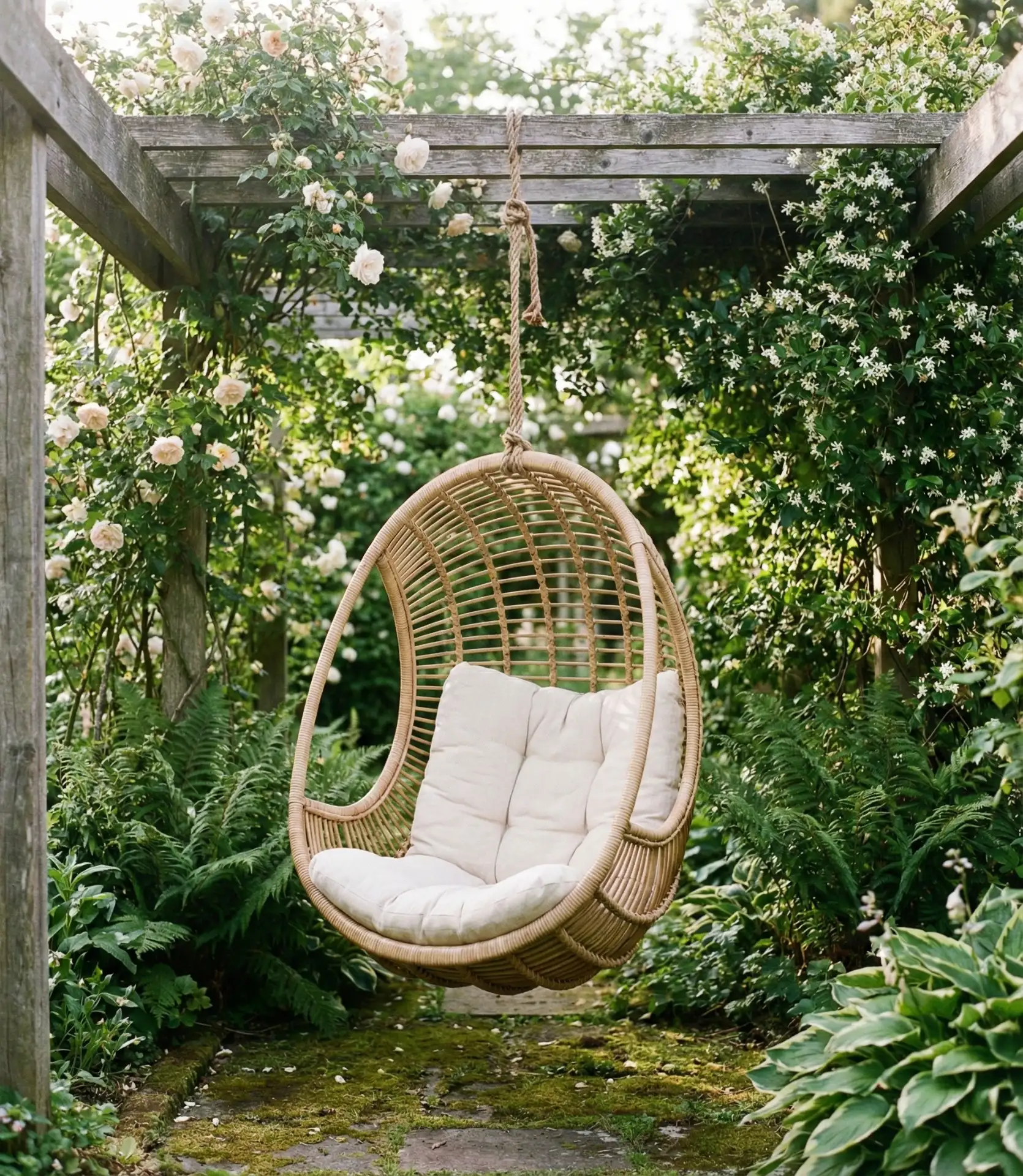 Plush Hanging Egg Chairs for Cozy Corners 2