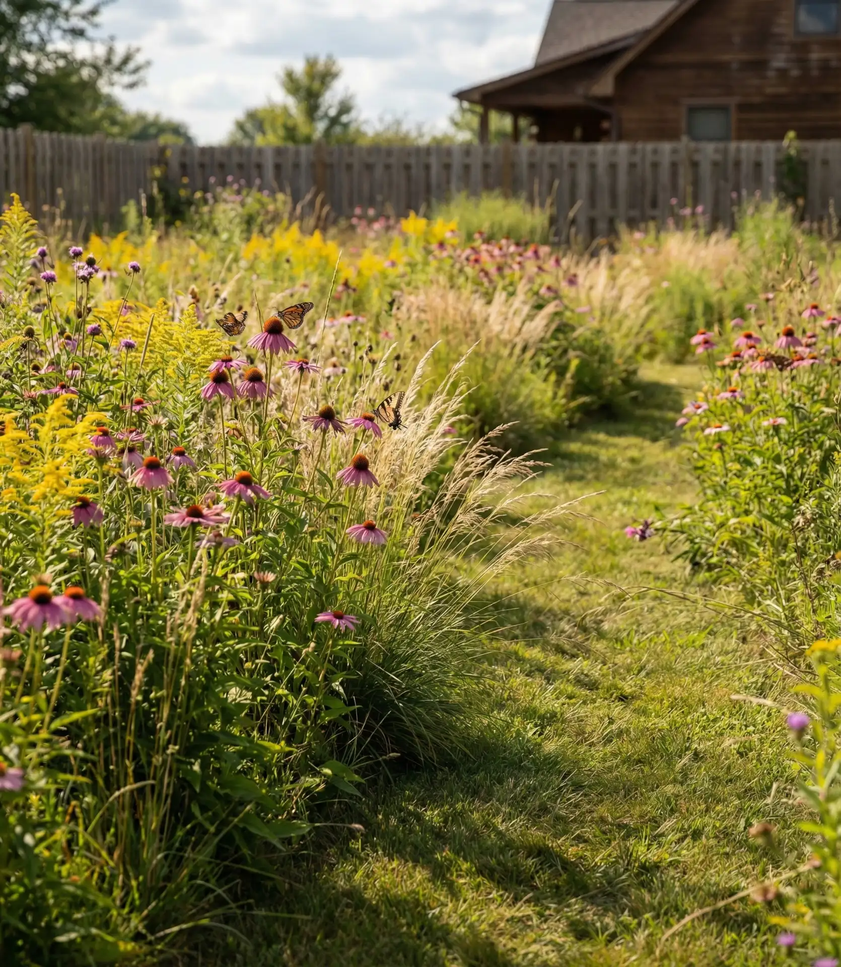 Pollinator Meadow with Mown Paths 1