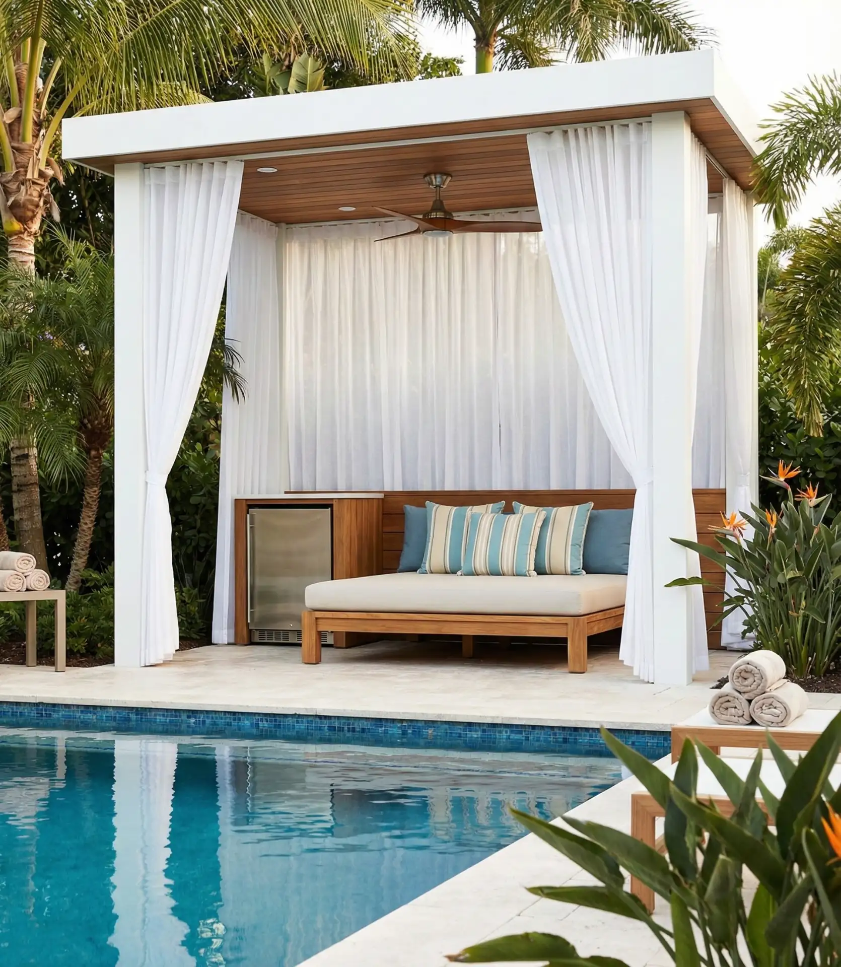 Poolside Cabana Lounge Retreat 2