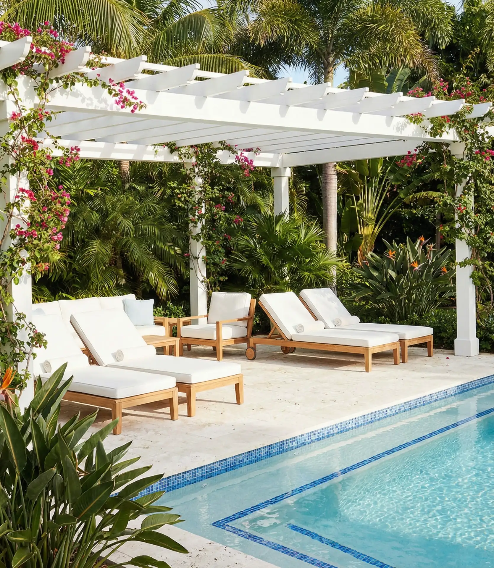 Poolside Luxury Lounge 1