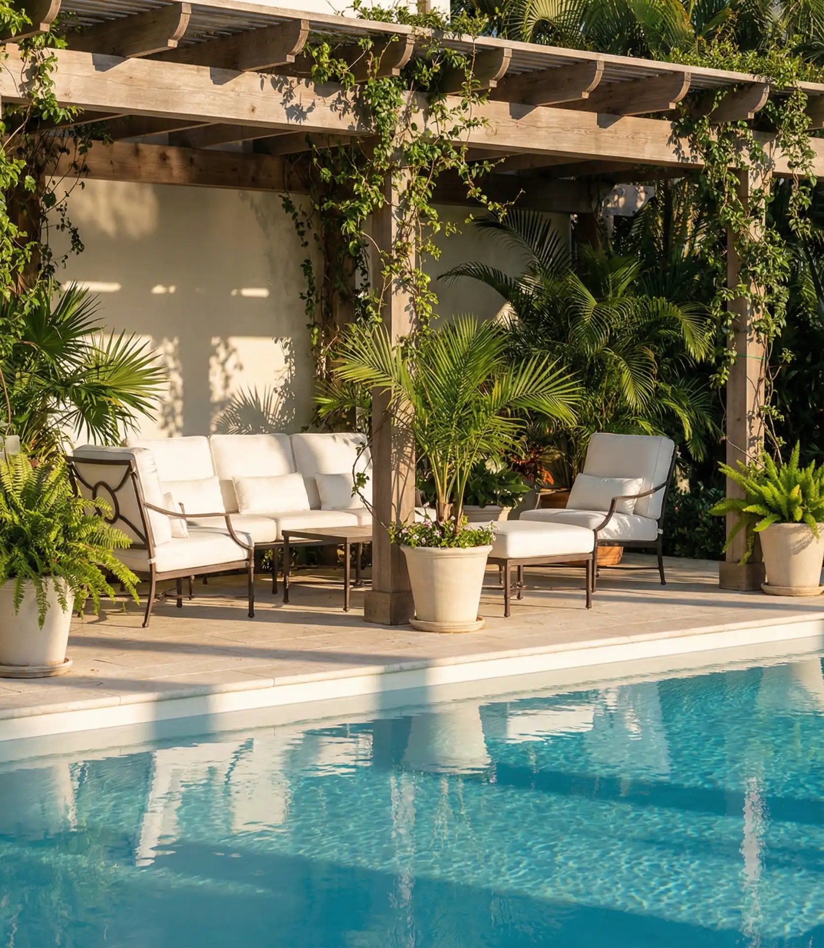 Poolside Luxury Lounge 2