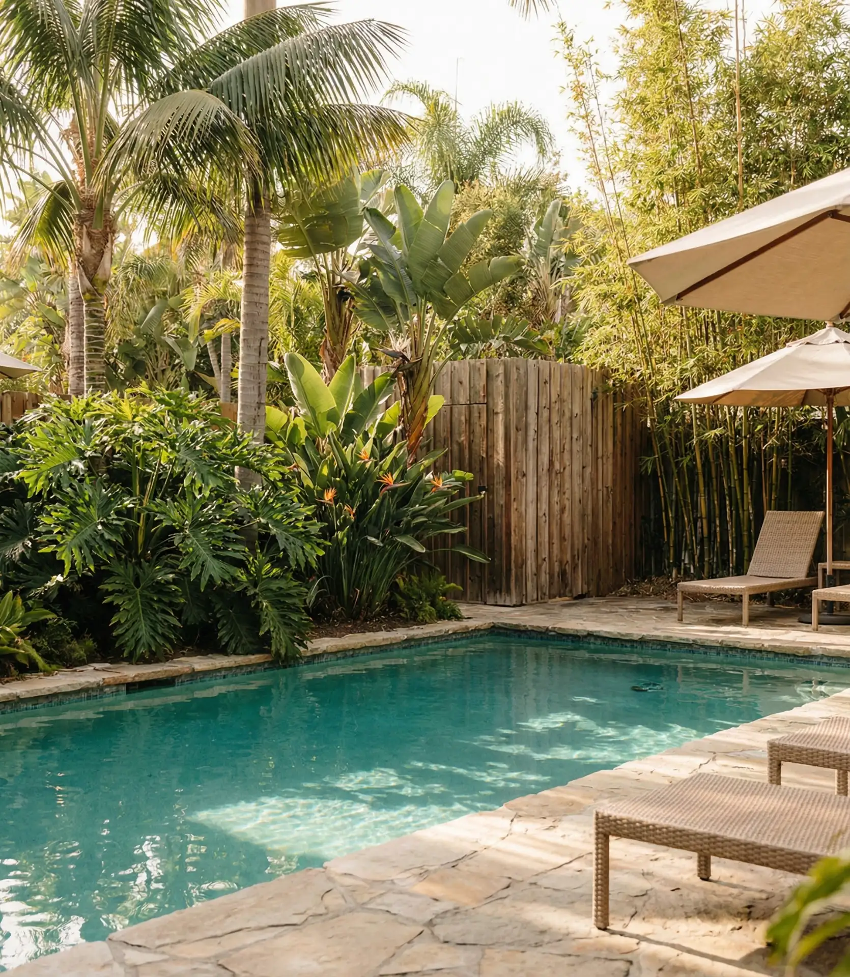 Poolside Tropical Oasis 2