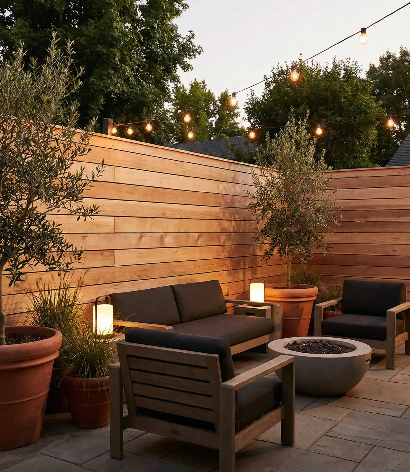 Privacy Horizontal Board Backyard Screen 2